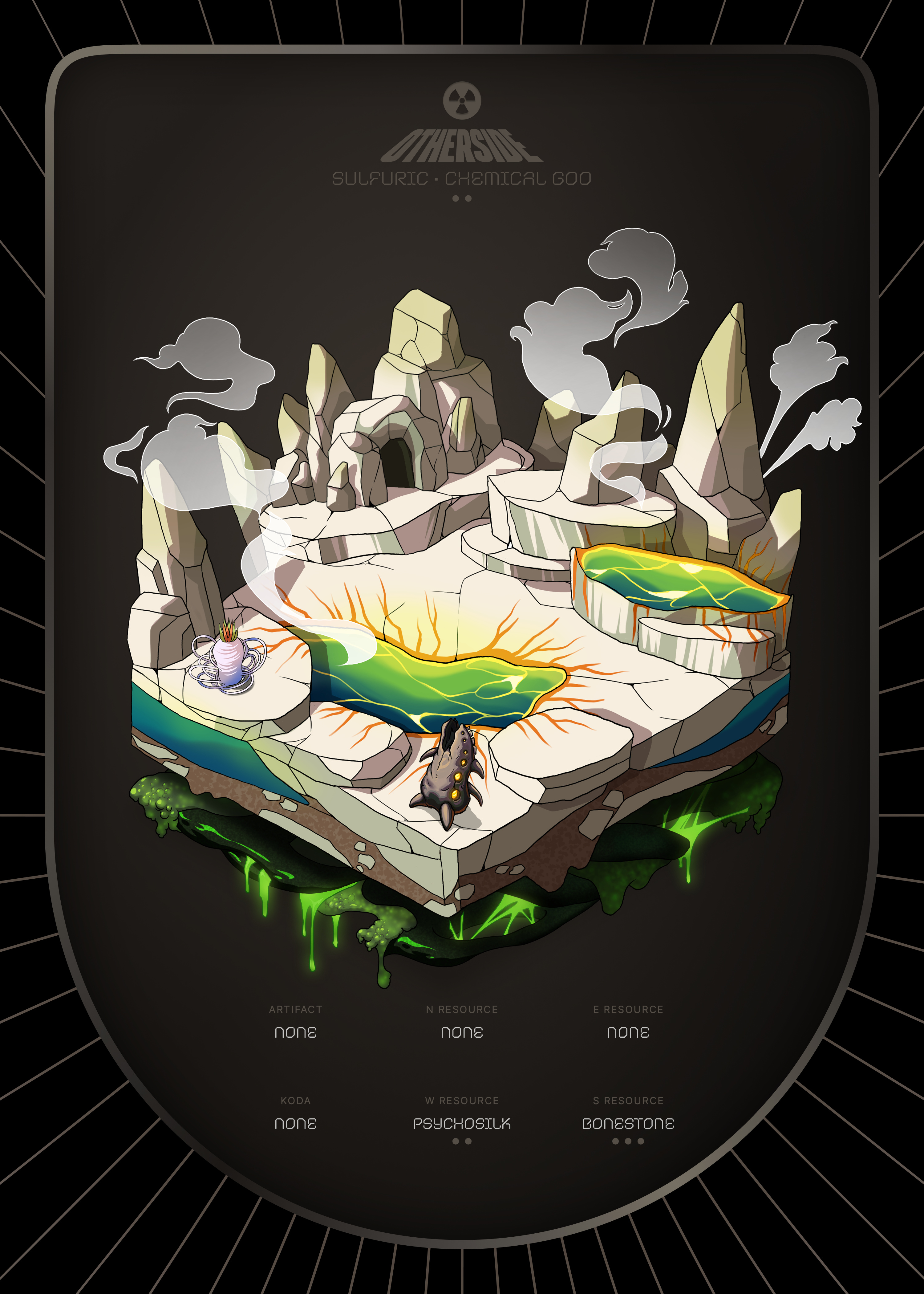 Otherdeed #20493 — Sulfuric