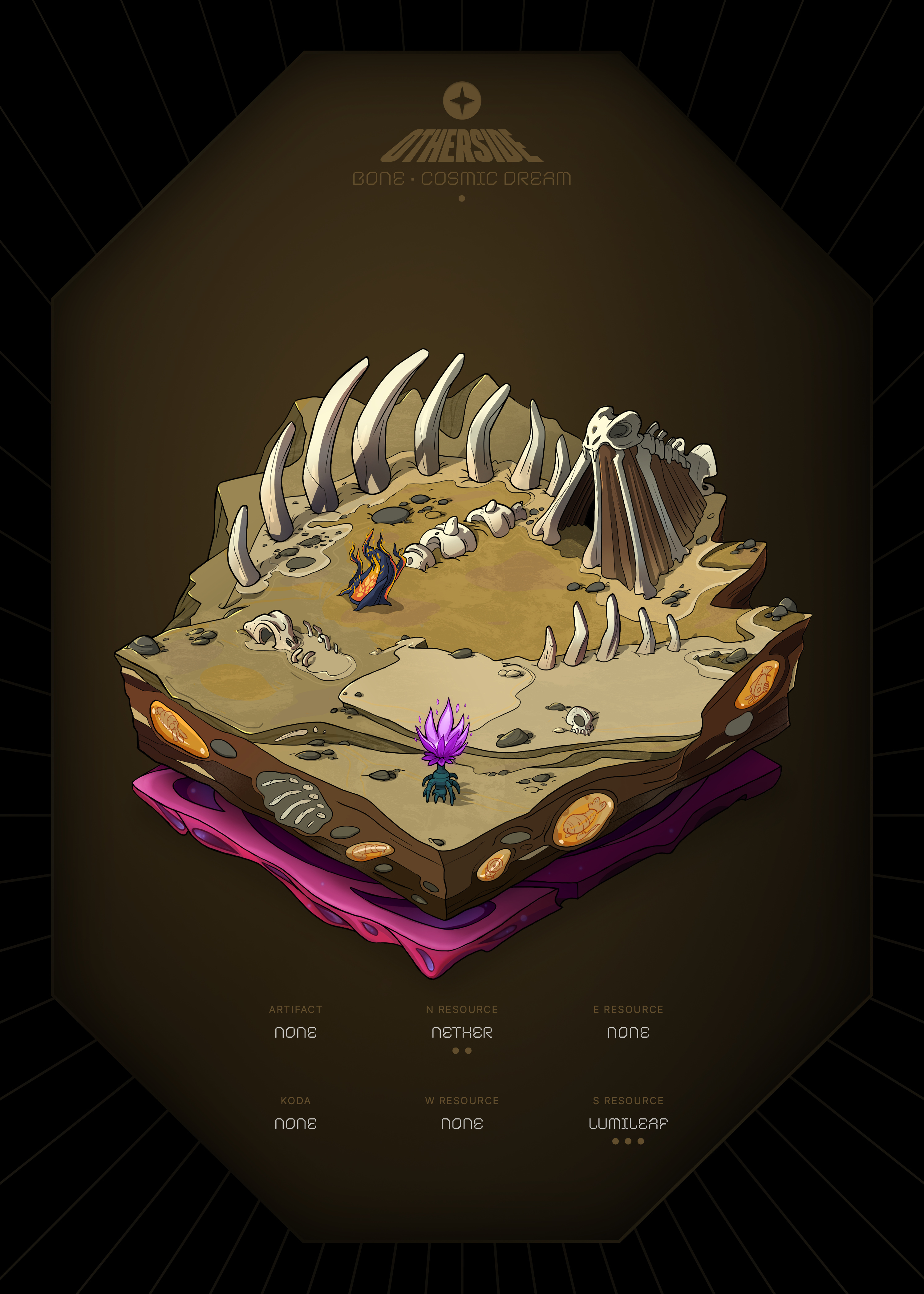 Otherdeed #90267 — Bone