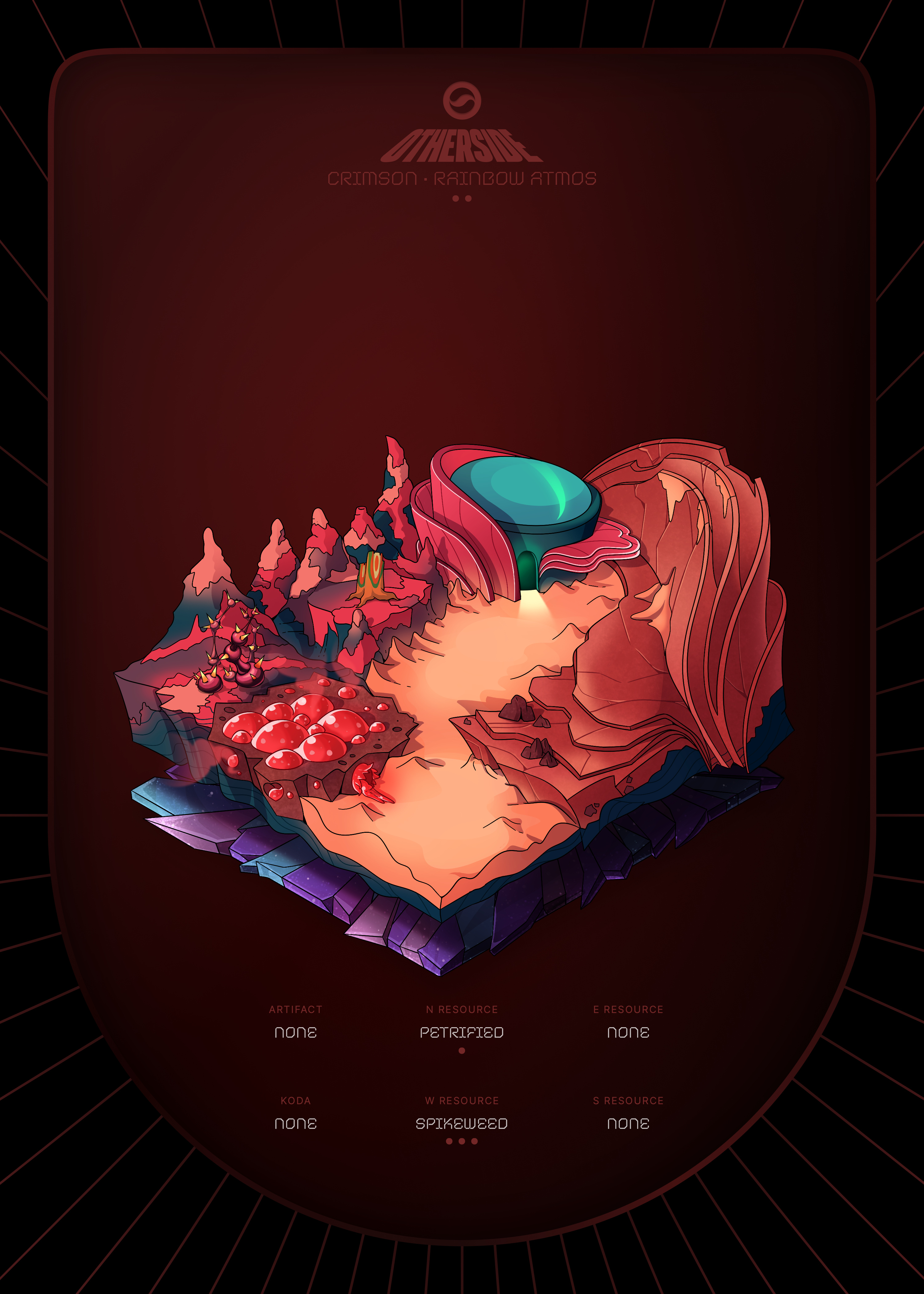 Otherdeed #76562 — Crimson