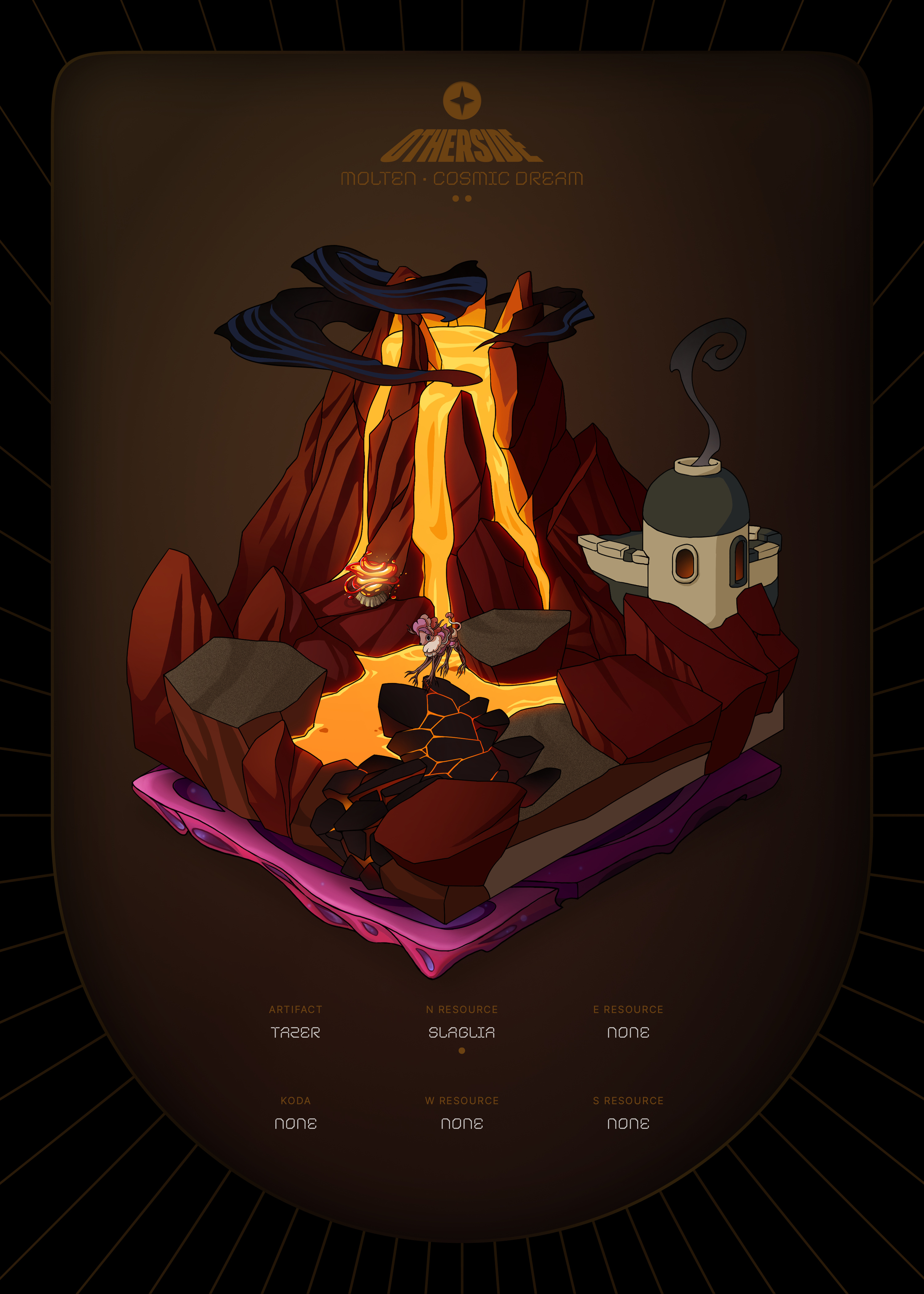 Otherdeed #92664 — Molten