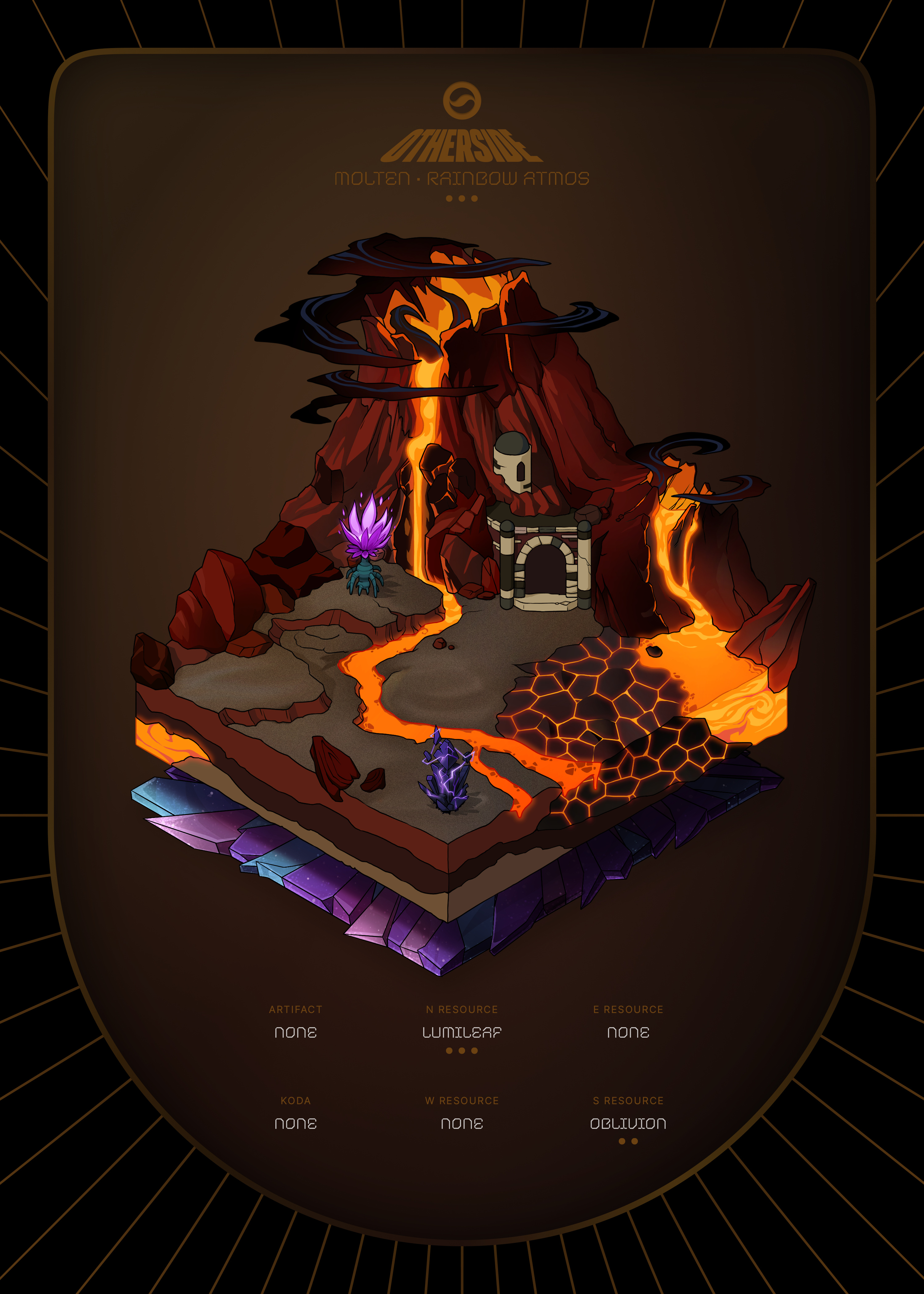 Otherdeed #64939 — Molten