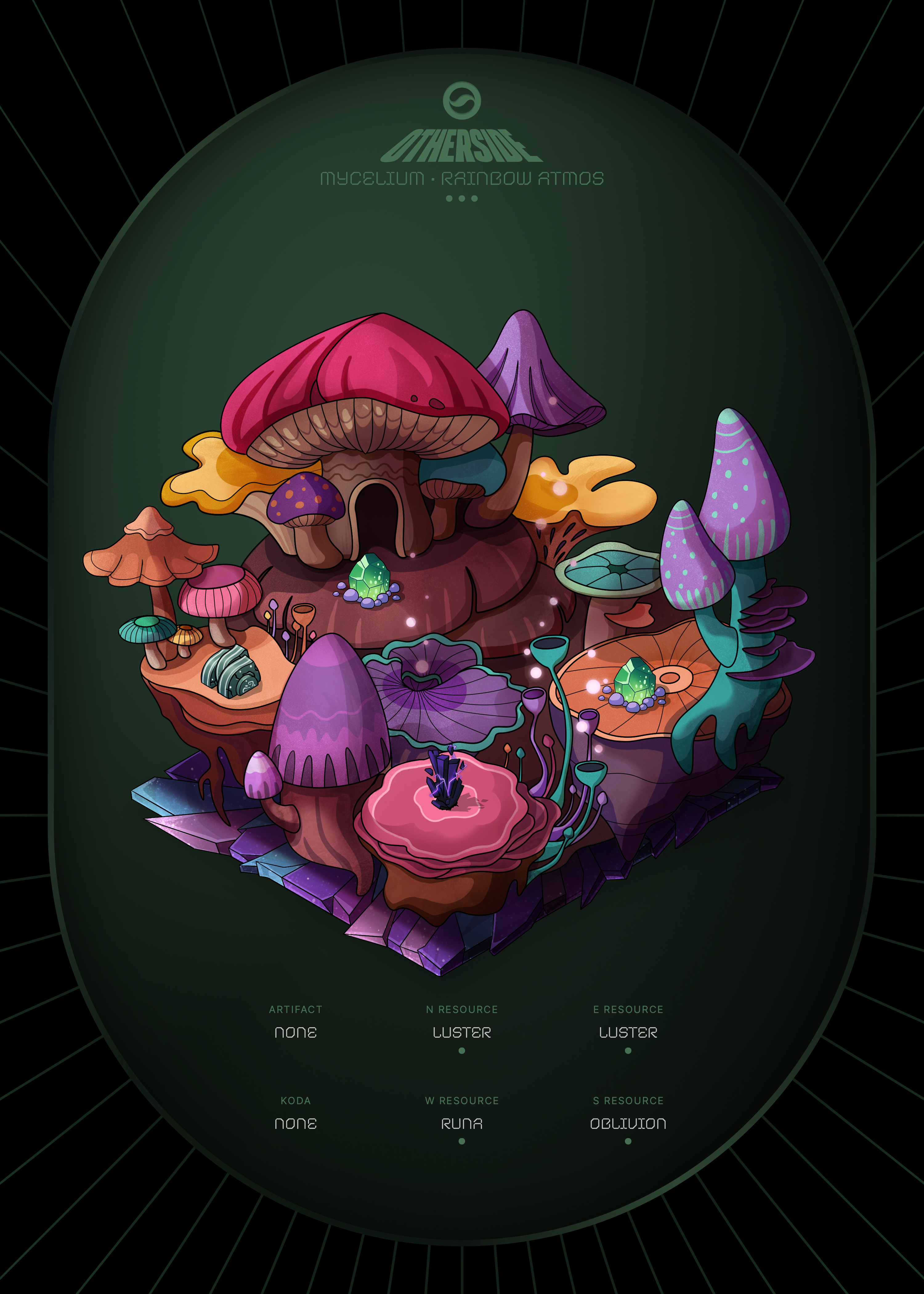 Otherdeed #80969 — Mycelium