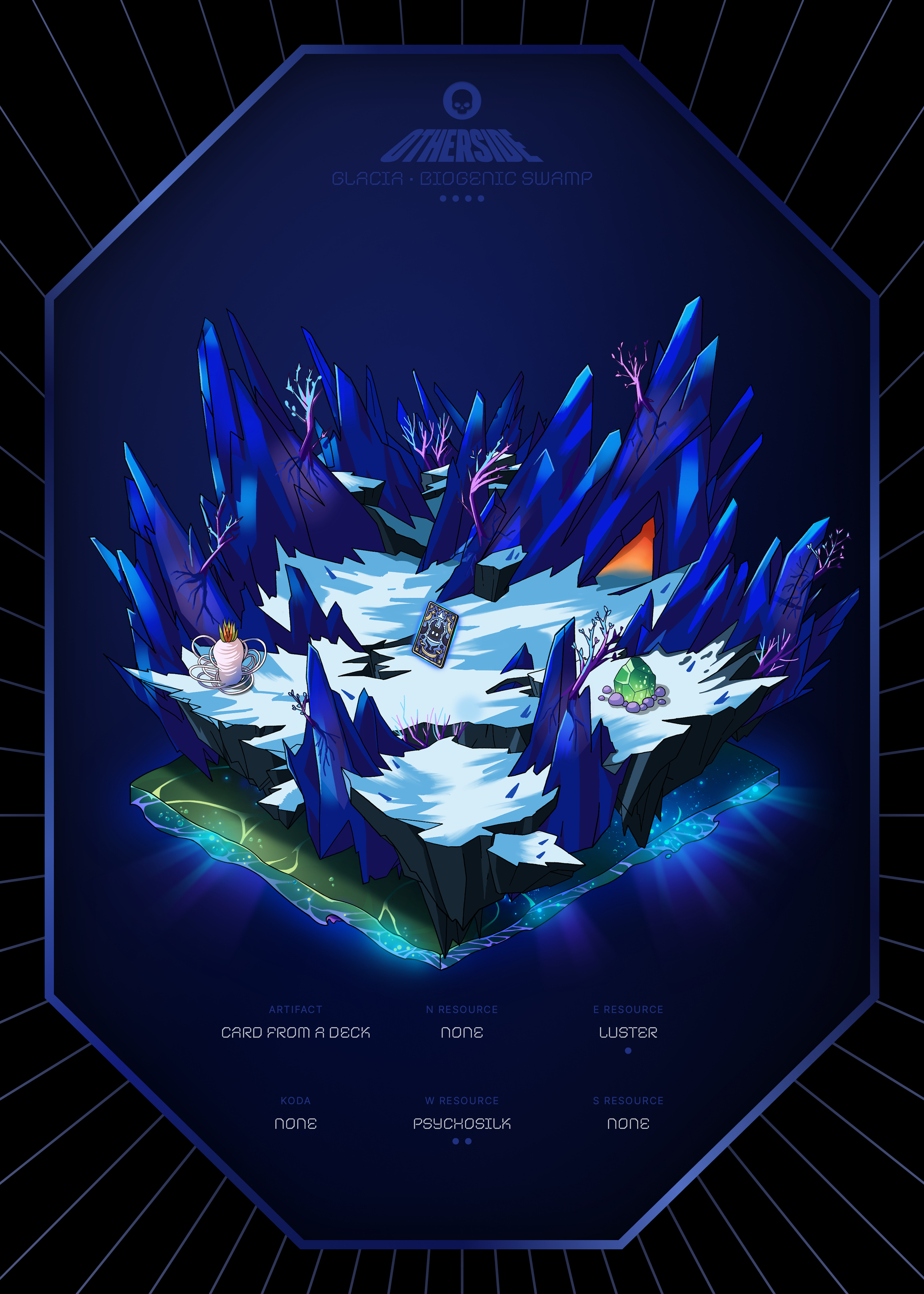Otherdeed #3701 — Glacia