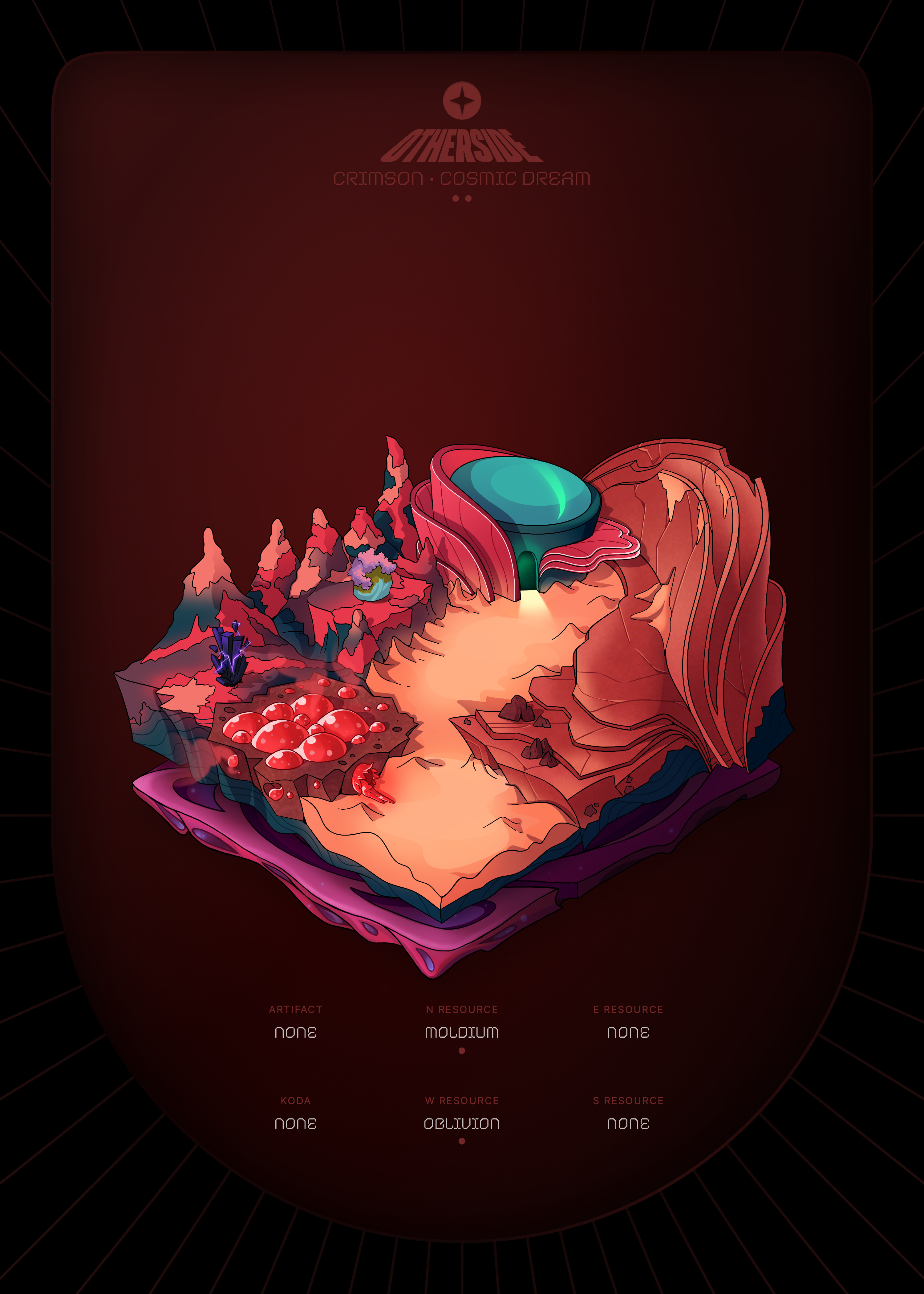 Otherdeed #97632 — Crimson