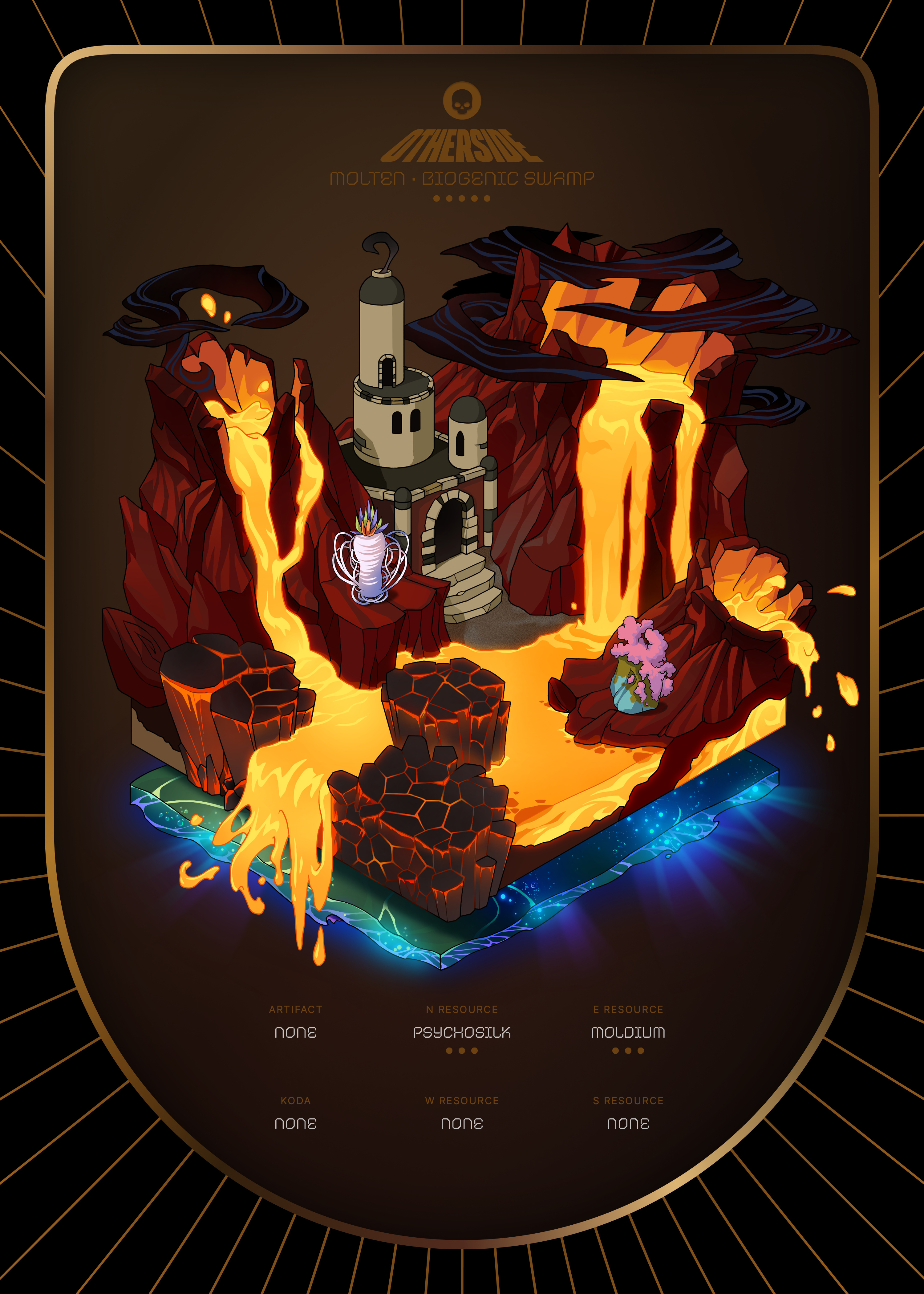 Otherdeed #4214 — Molten