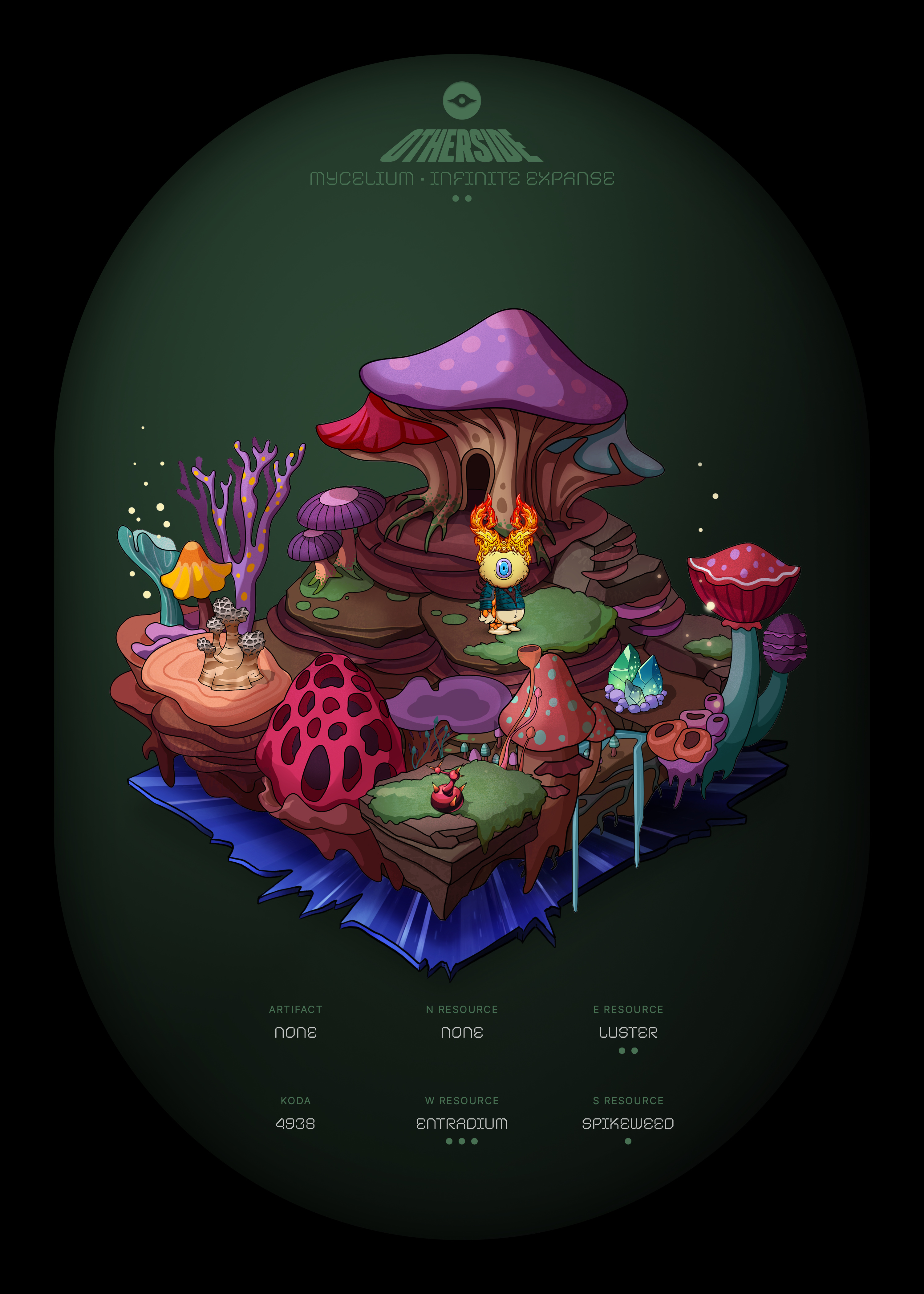 Otherdeed #63155 — Mycelium