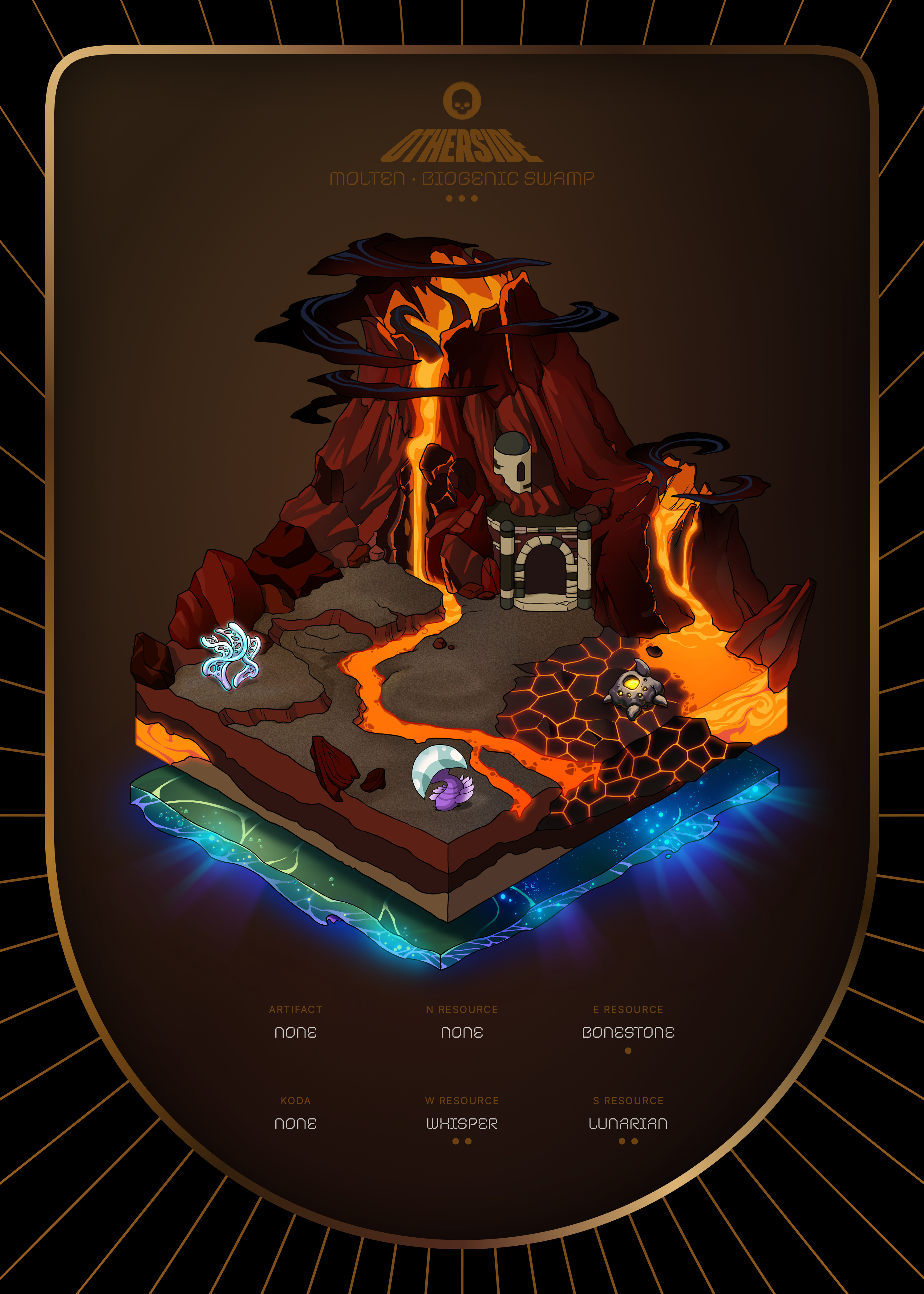 Otherdeed #4075 — Molten