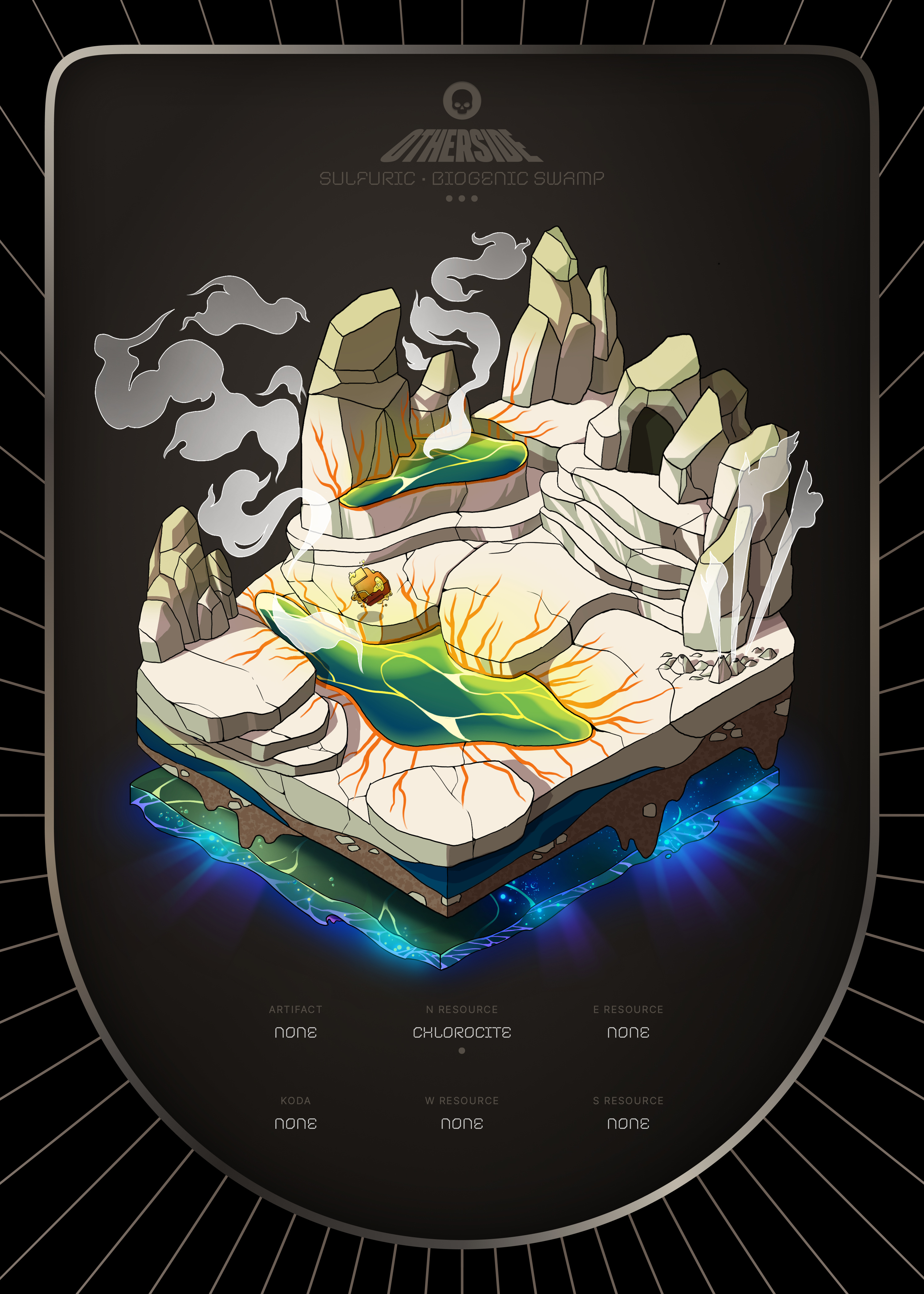 Otherdeed #9151 — Sulfuric