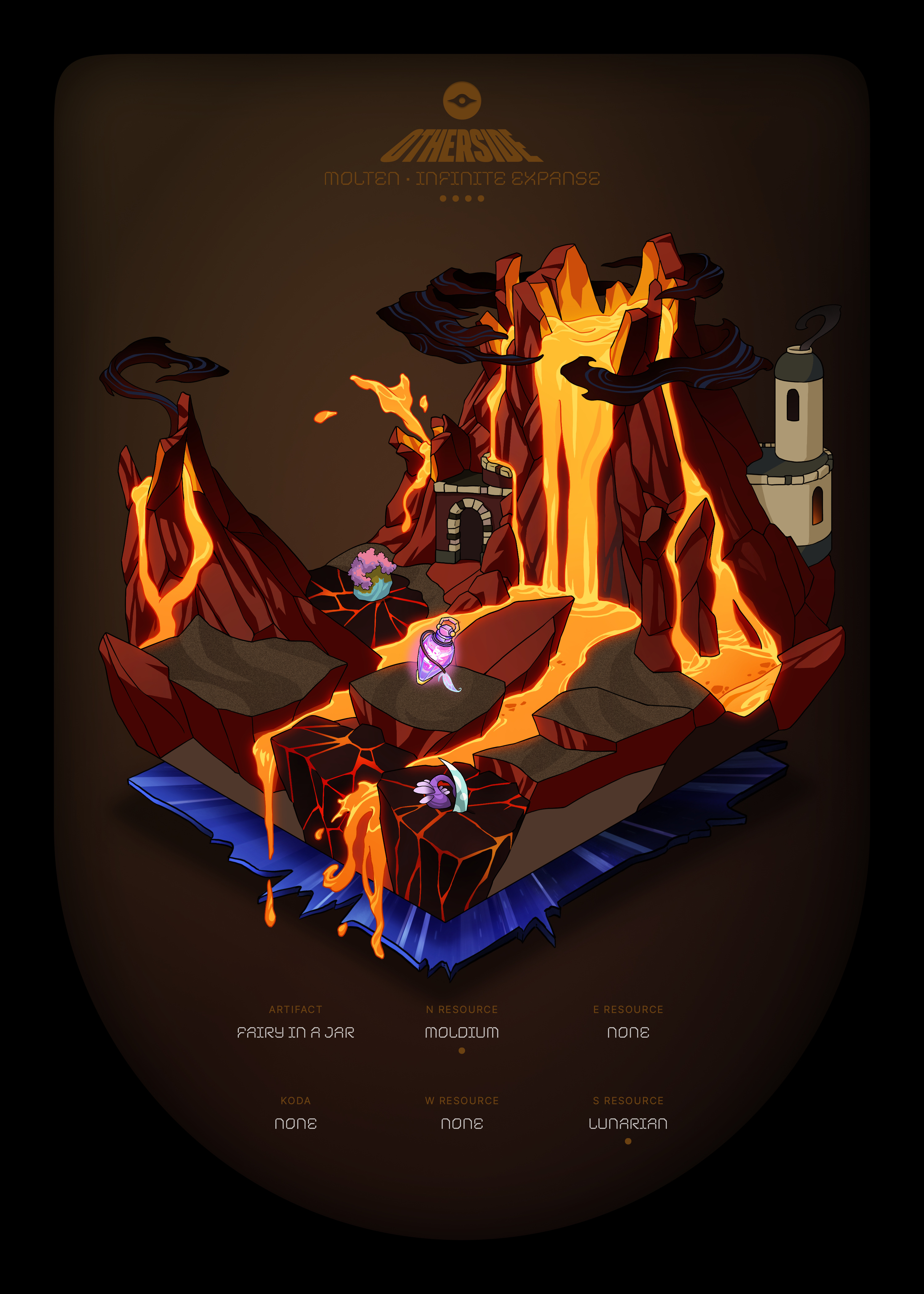Otherdeed #48405 — Molten