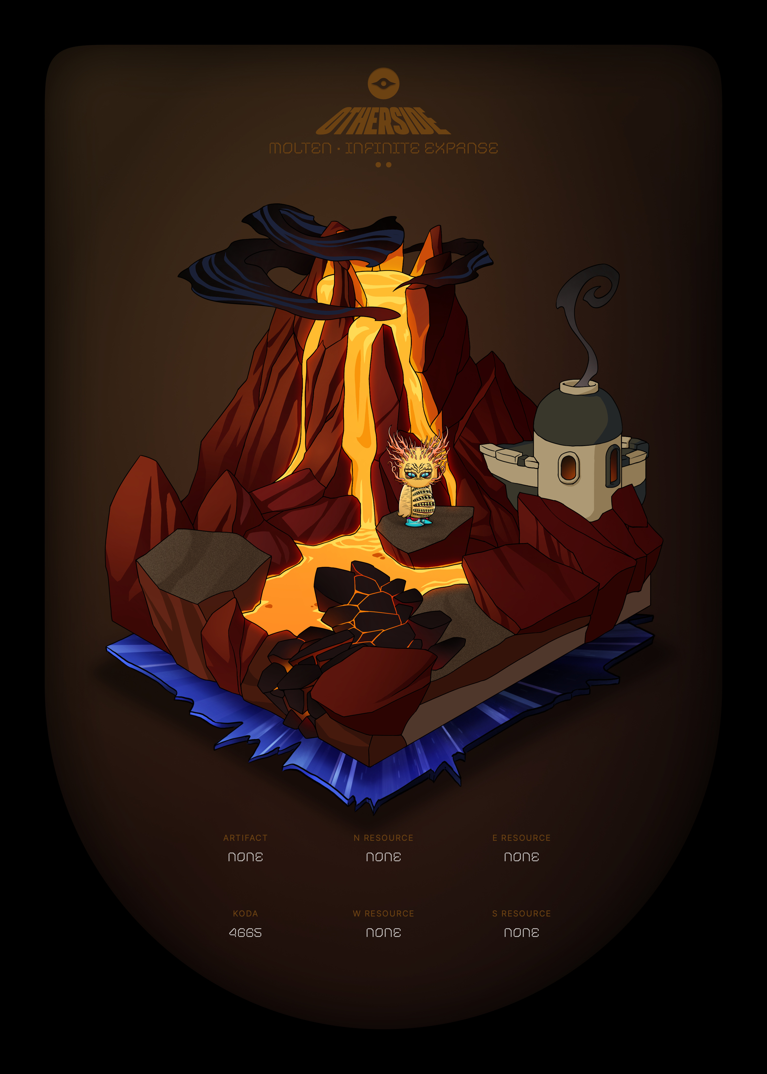 Otherdeed #46410 — Molten