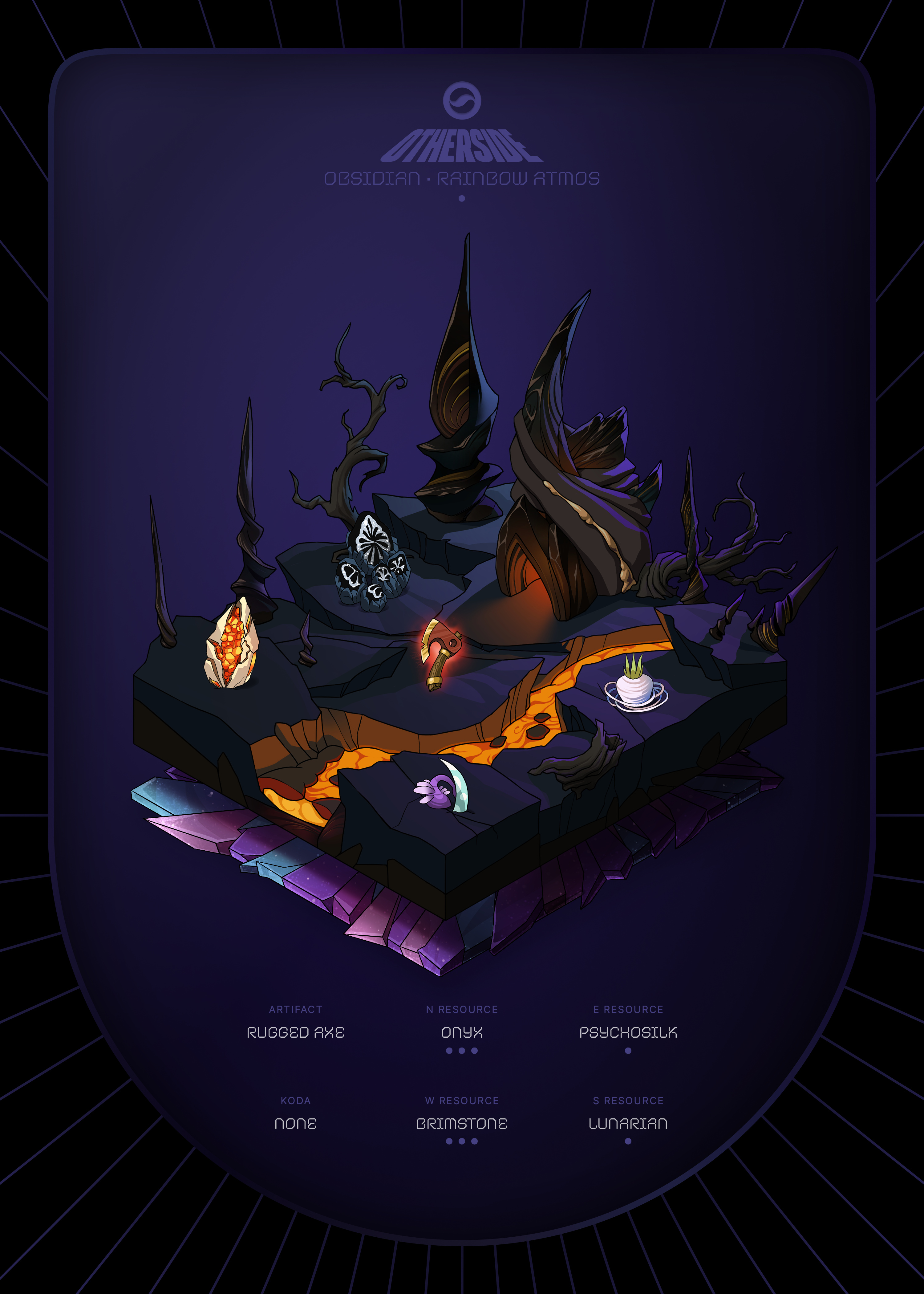 Otherdeed #82944 — Obsidian