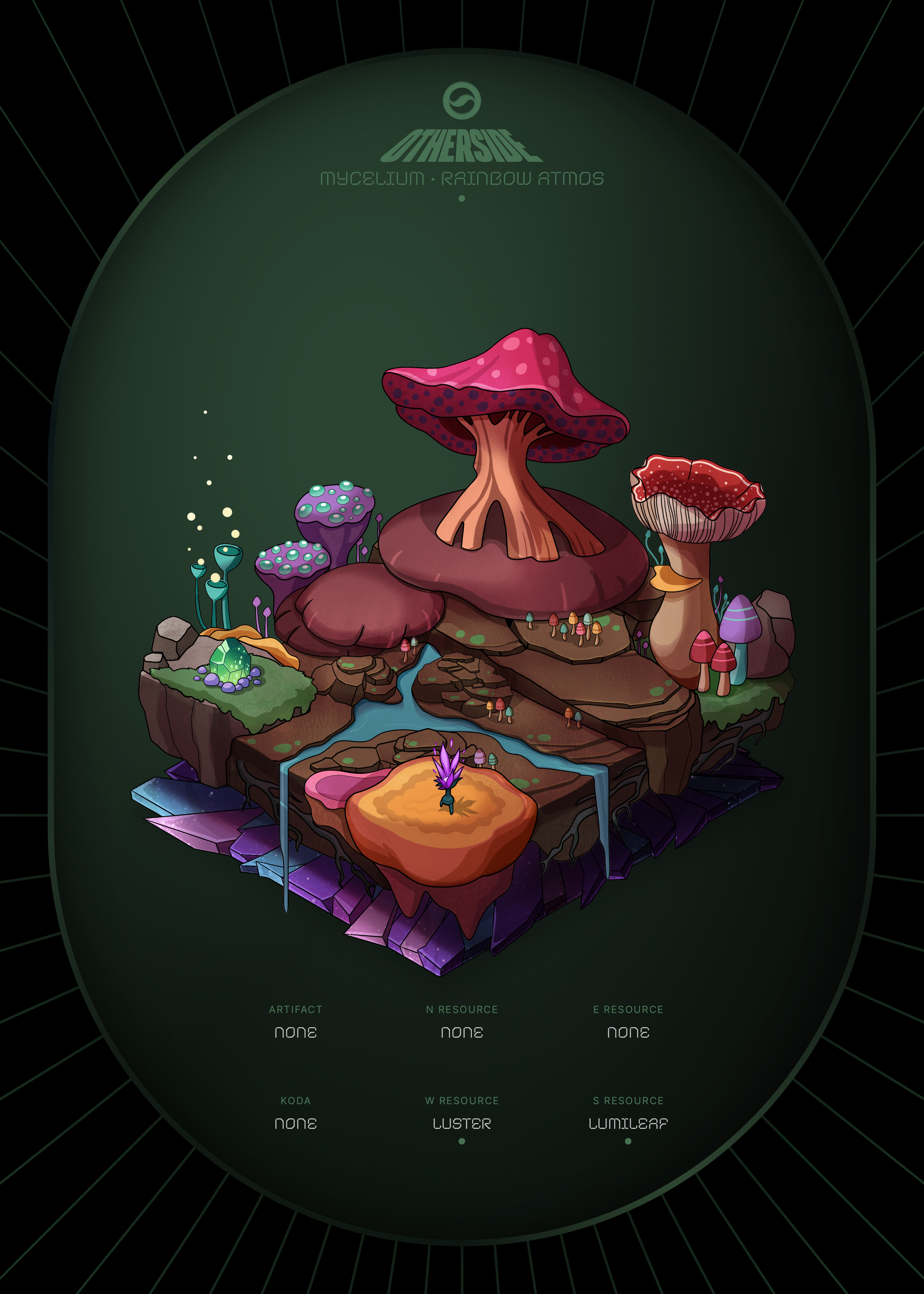 Otherdeed #72093 — Mycelium