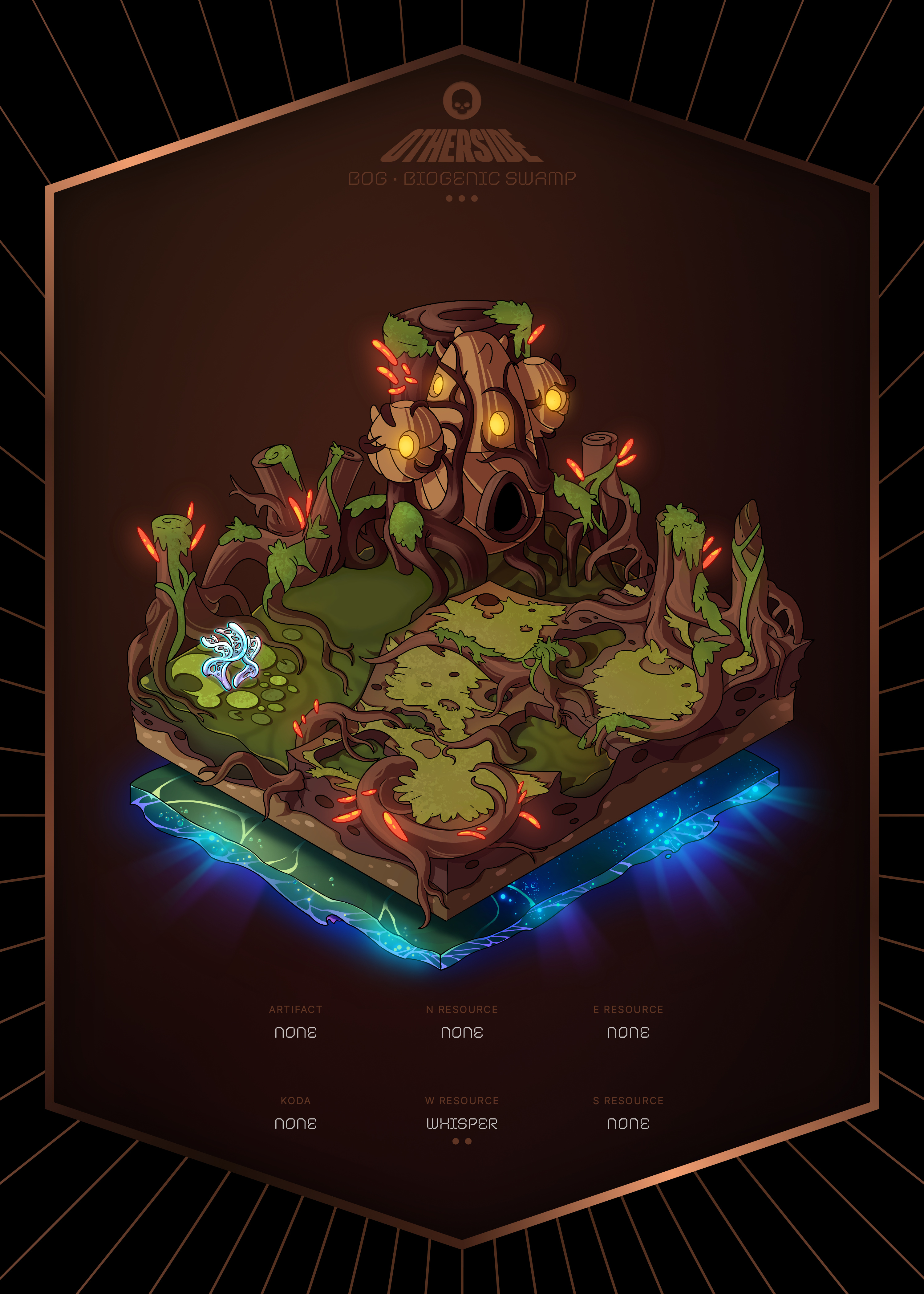Otherdeed #3518 — Bog