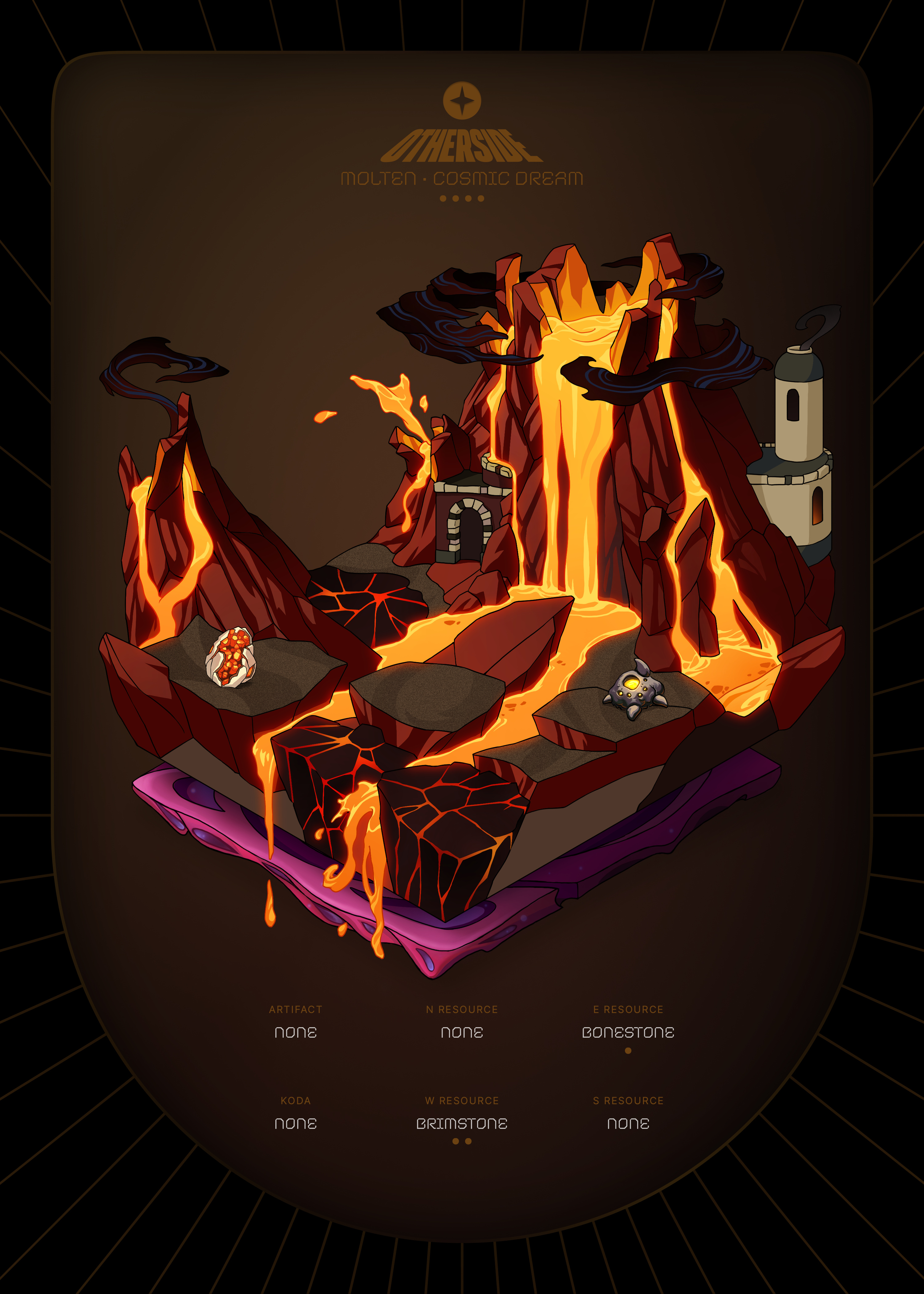 Otherdeed #96835 — Molten