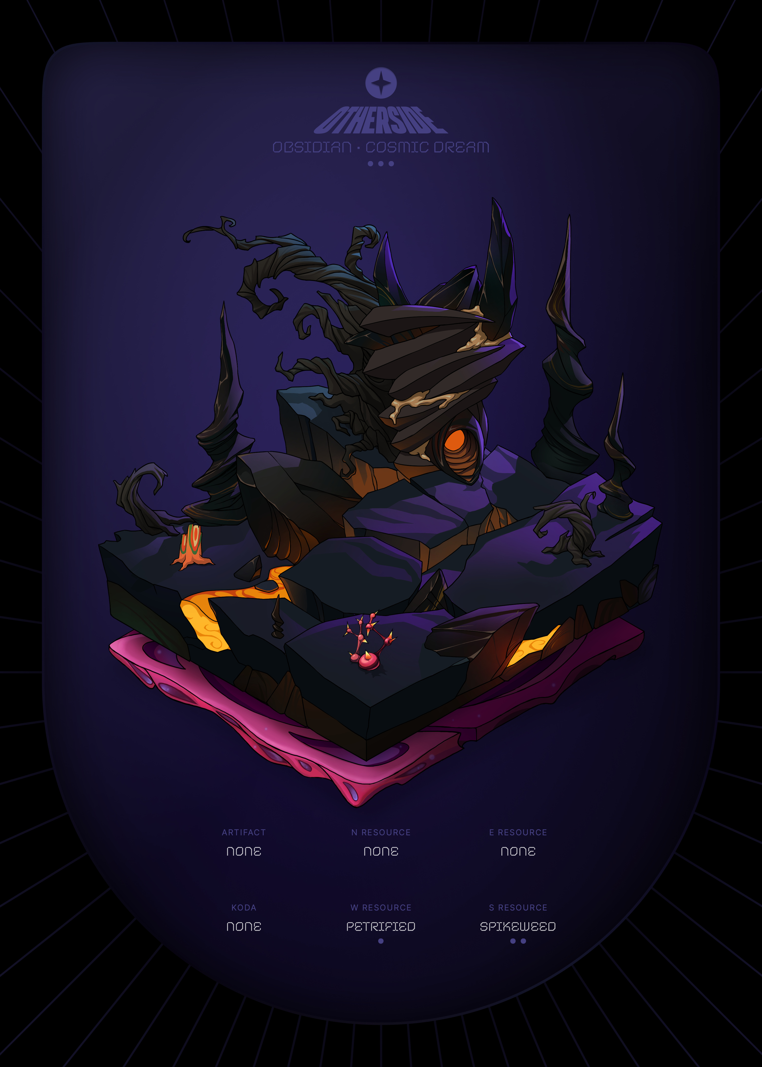 Otherdeed #30344 — Obsidian