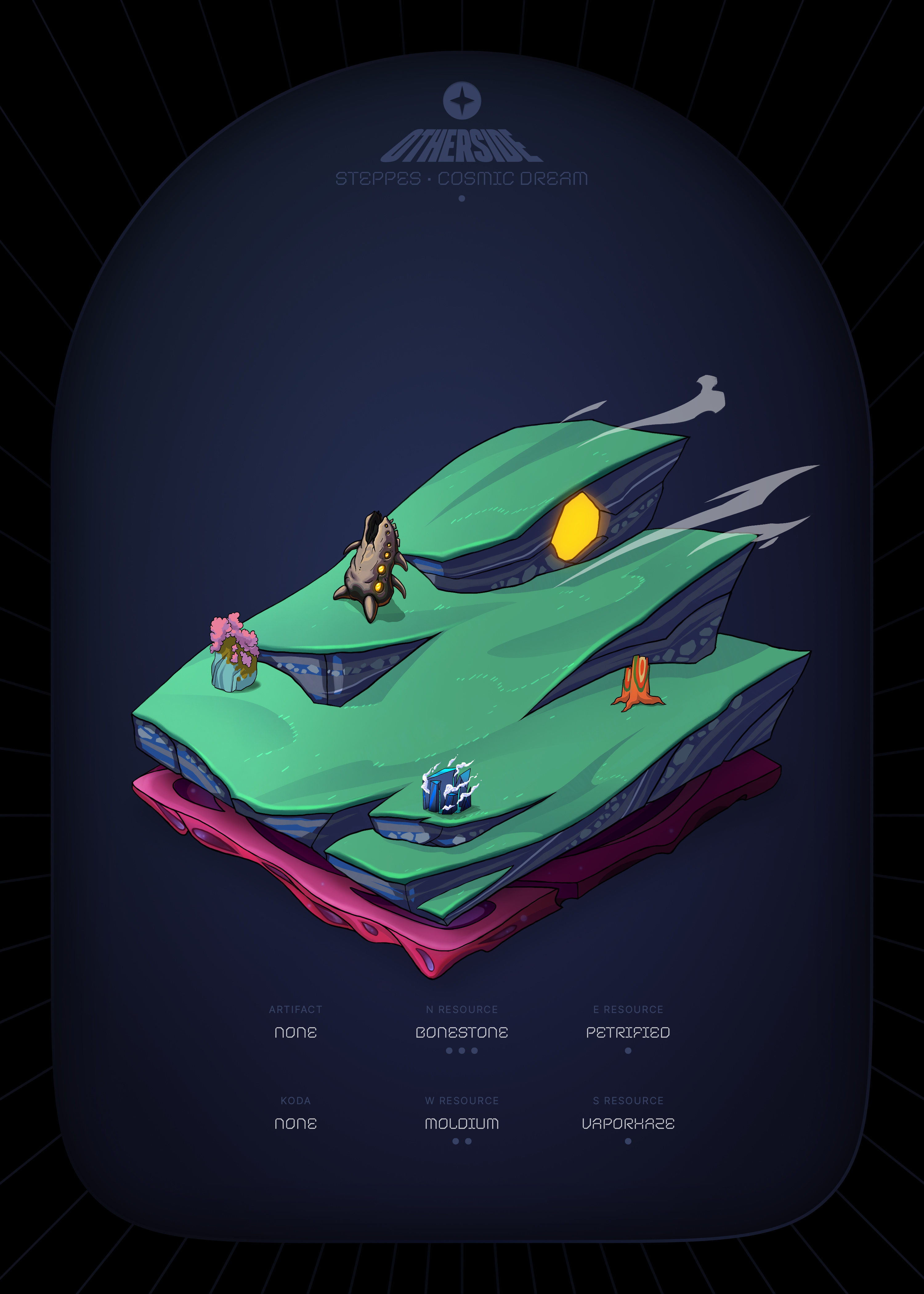 Otherdeed #31057 — Steppes