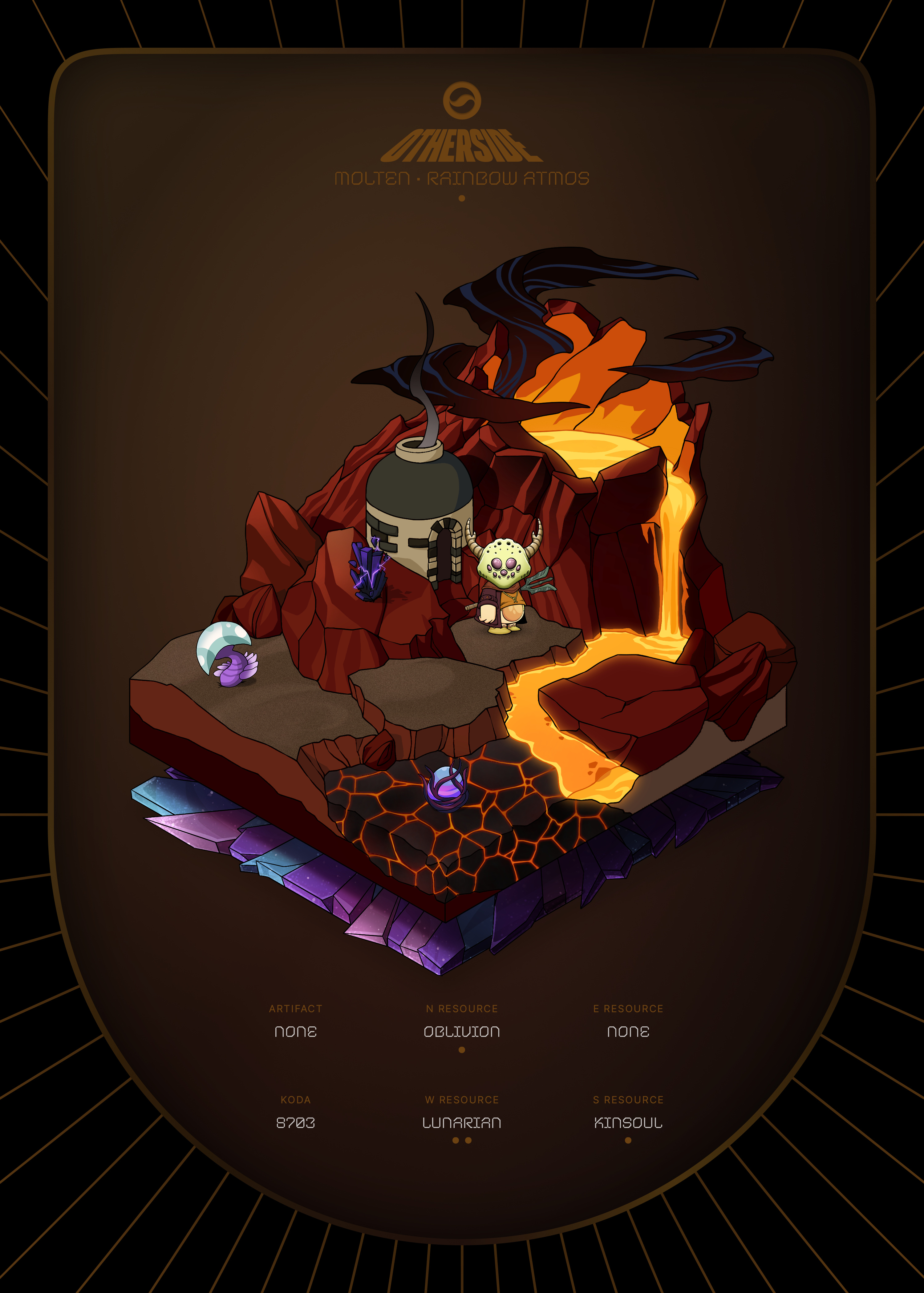 Otherdeed #68728 — Molten