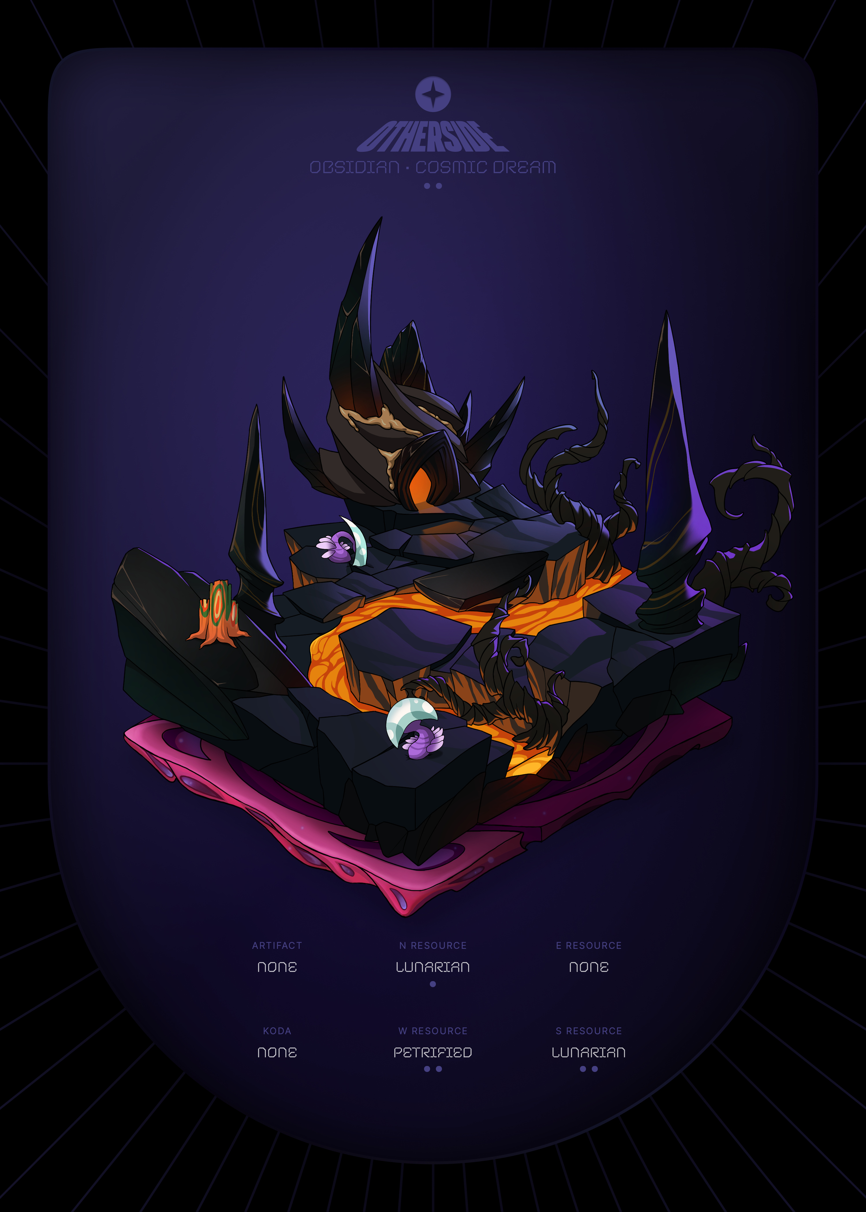 Otherdeed #36286 — Obsidian
