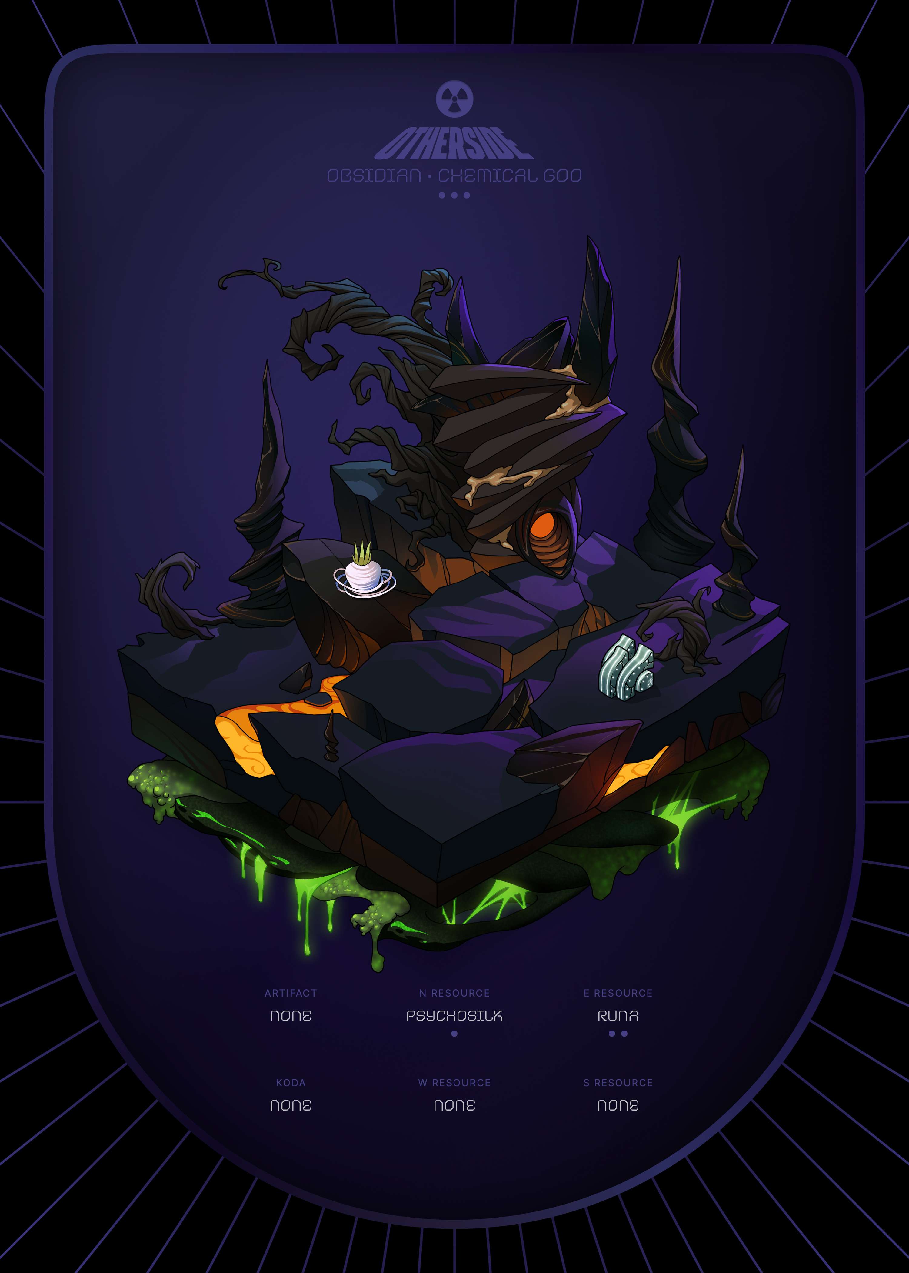 Otherdeed #16779 — Obsidian