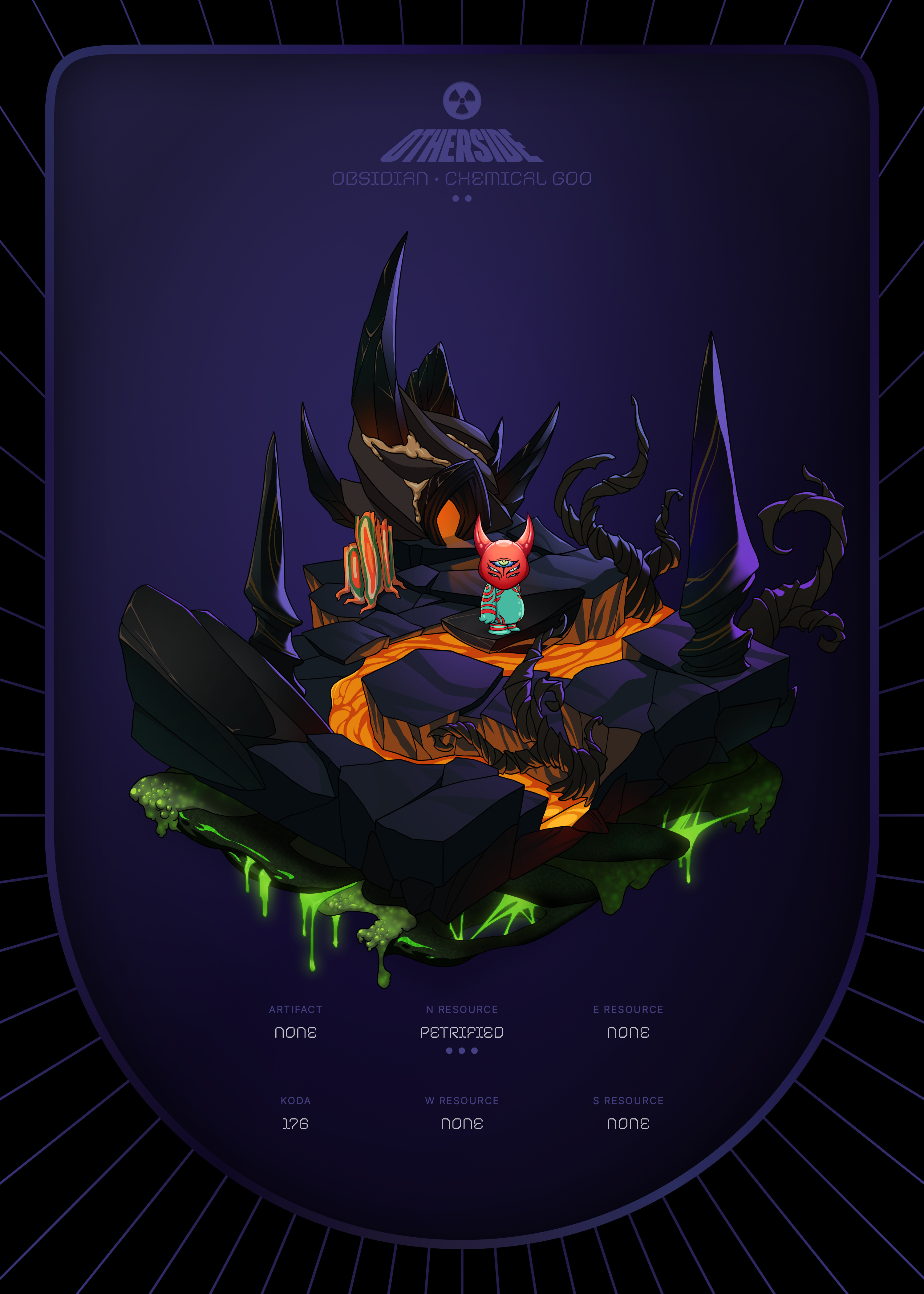 Otherdeed #11114 — Obsidian