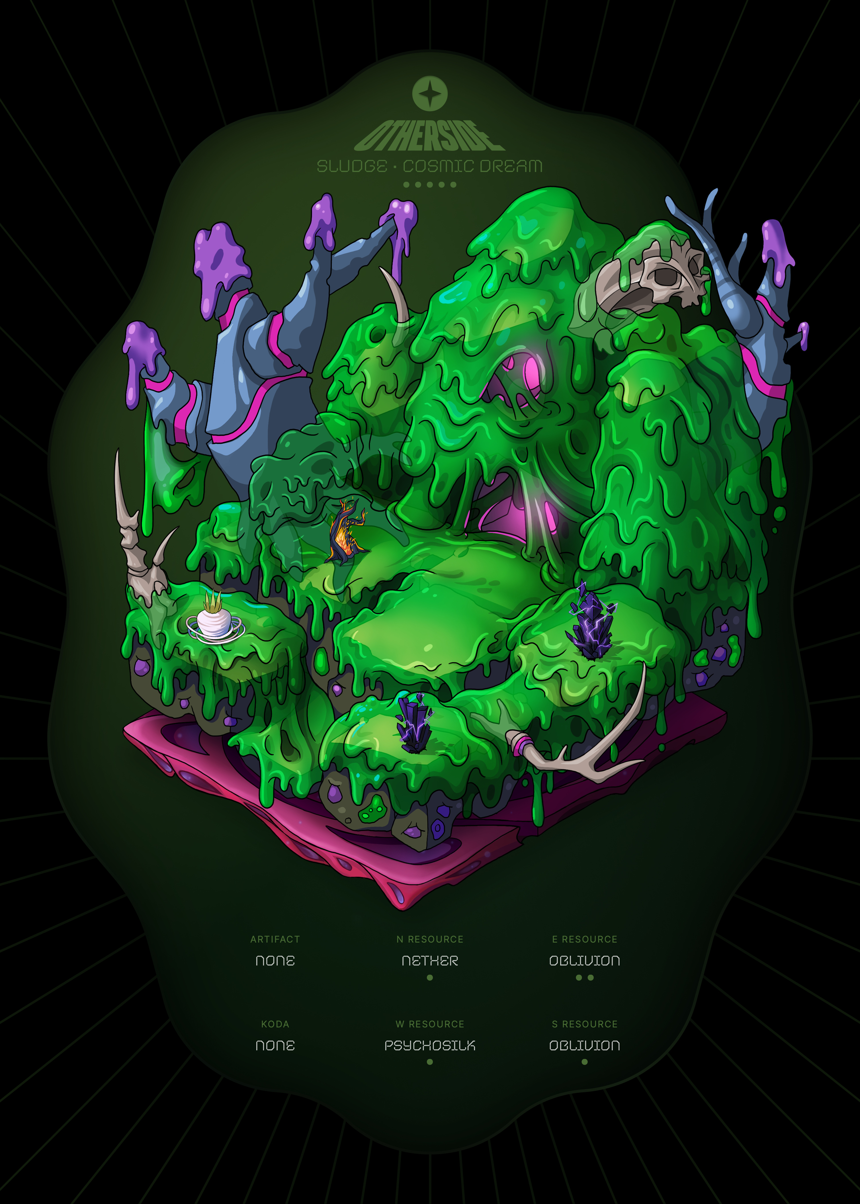 Otherdeed #38684 — Sludge