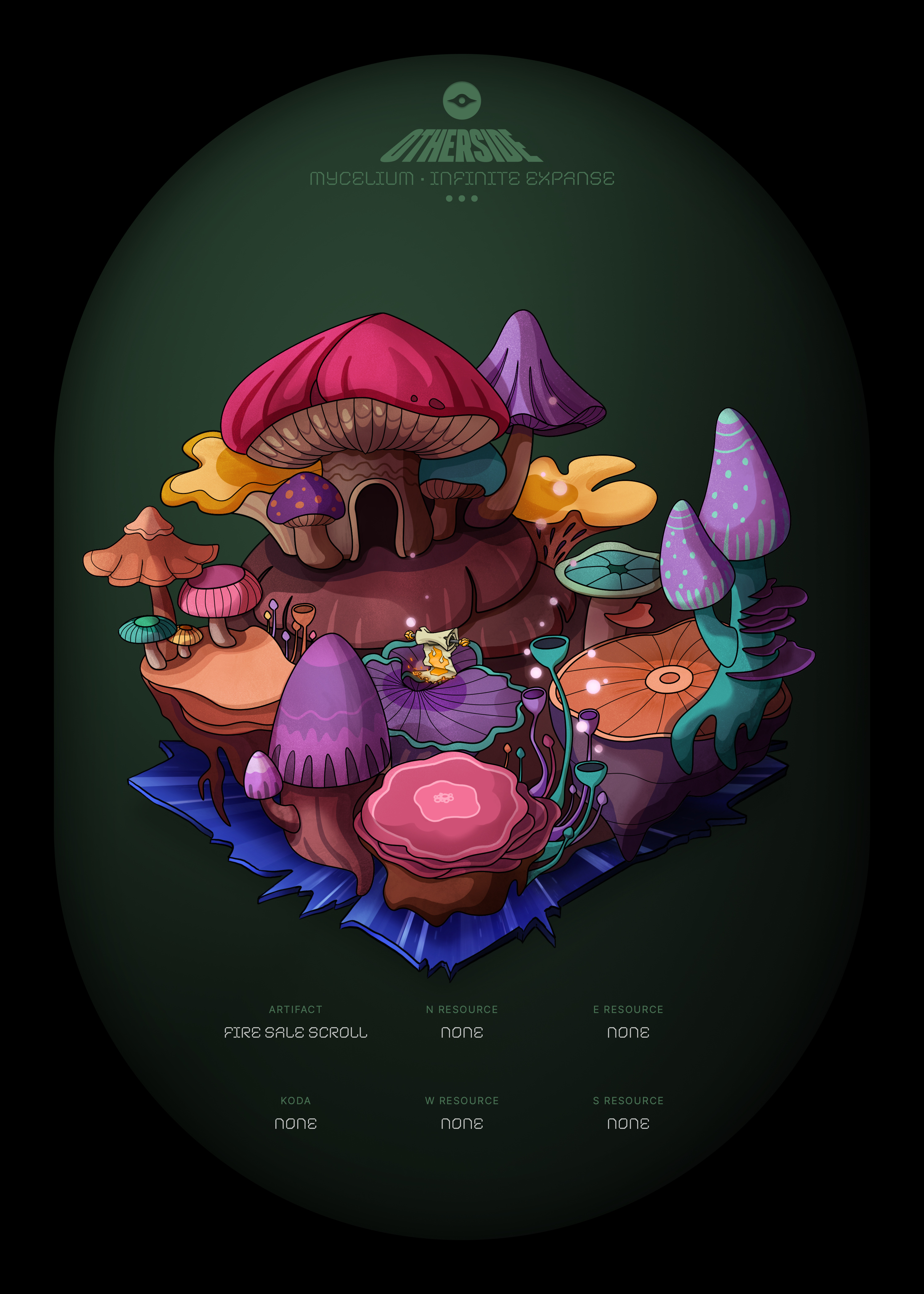 Otherdeed #41653 — Mycelium