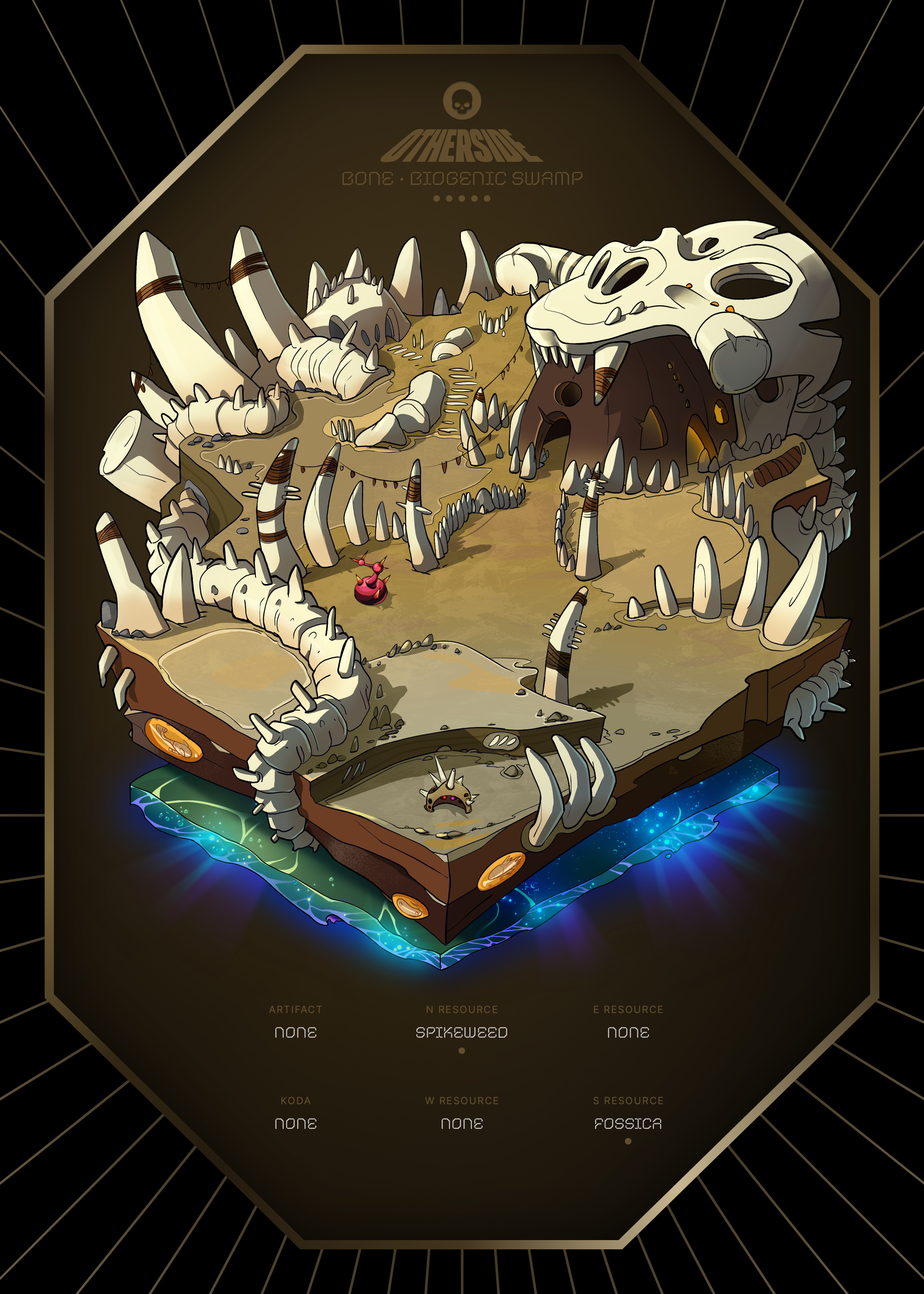 Otherdeed #5323 — Bone