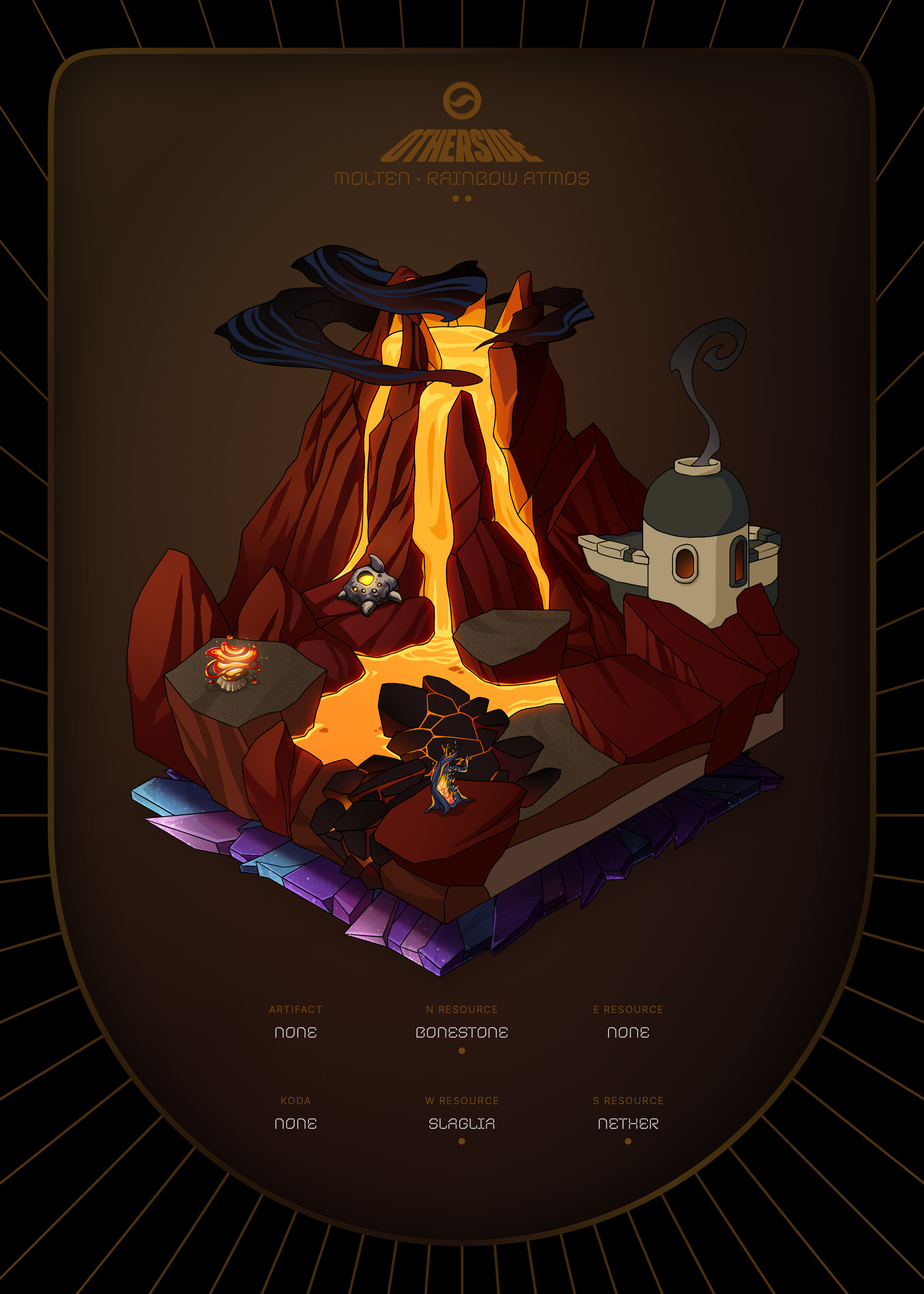 Otherdeed #81996 — Molten