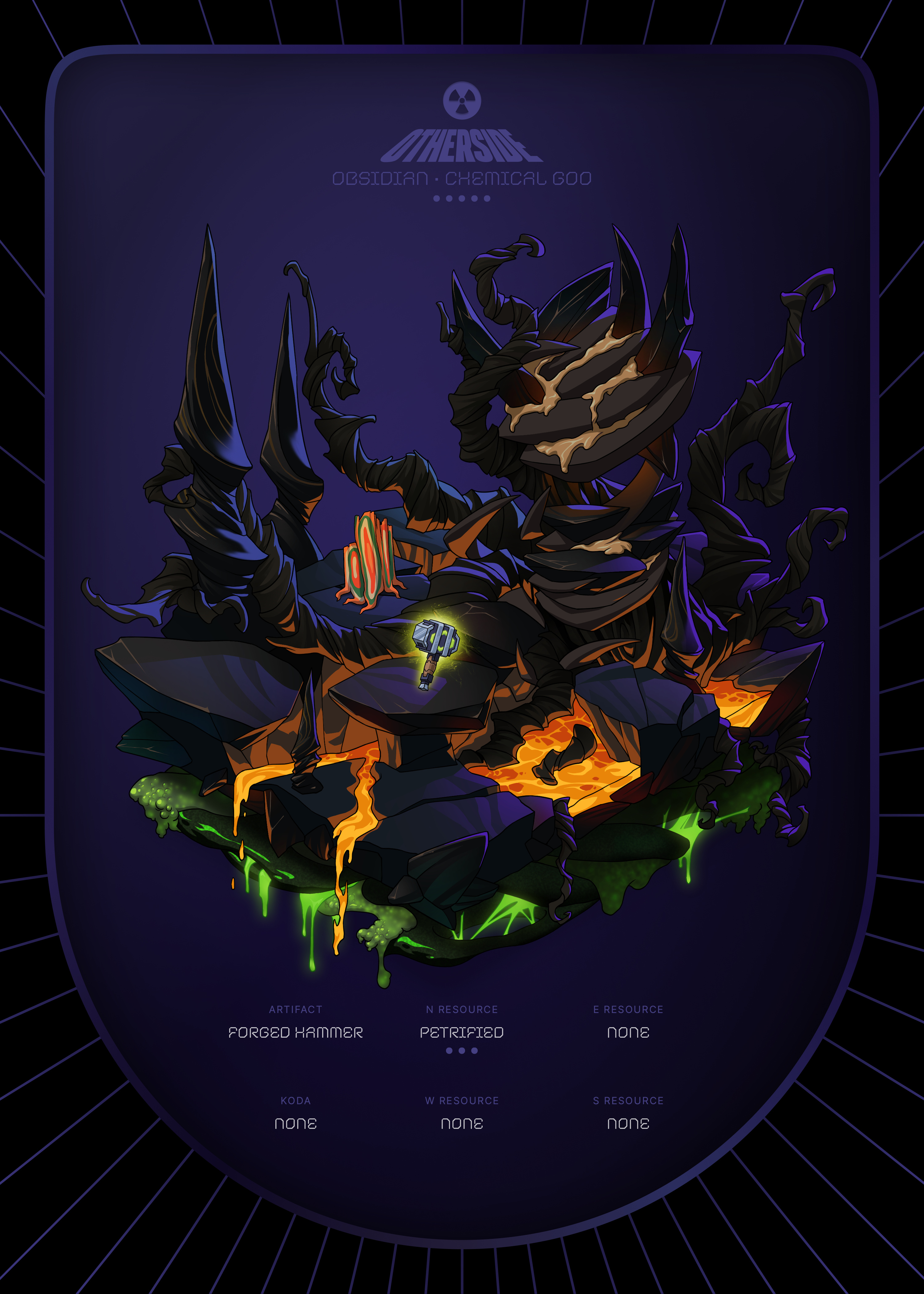 Otherdeed #16436 — Obsidian