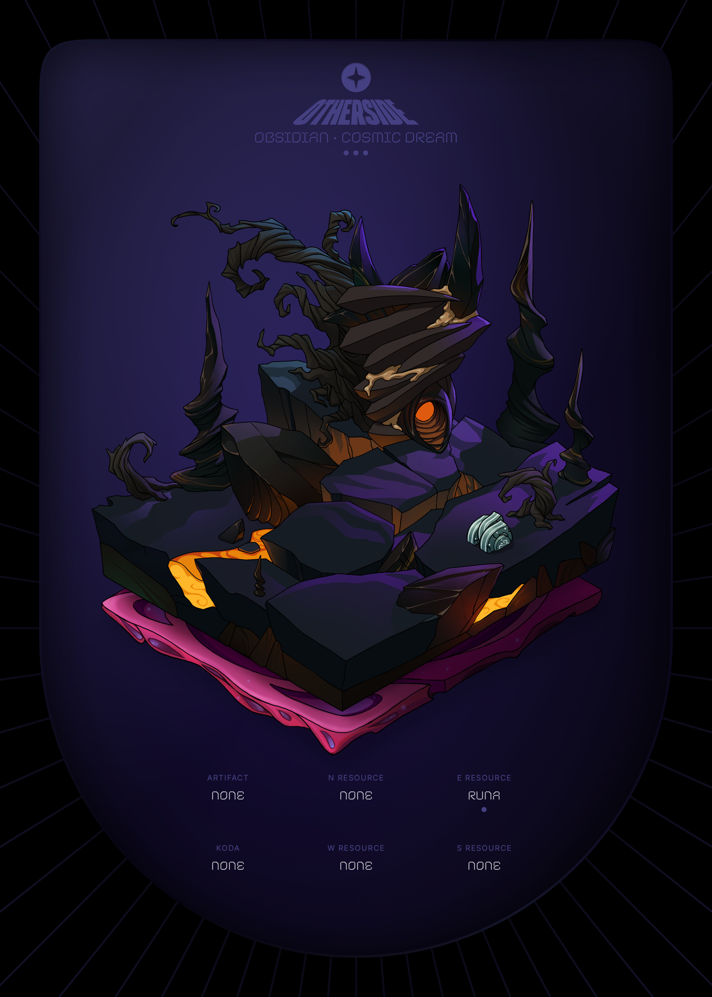 Otherdeed #94227 — Obsidian