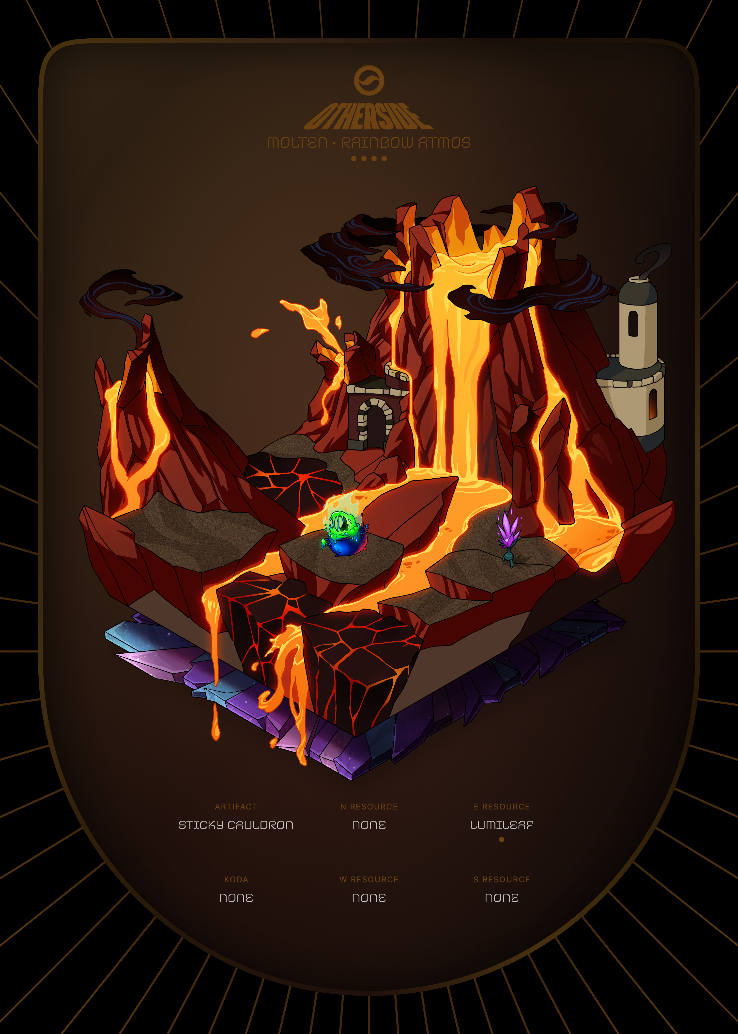 Otherdeed #69103 — Molten