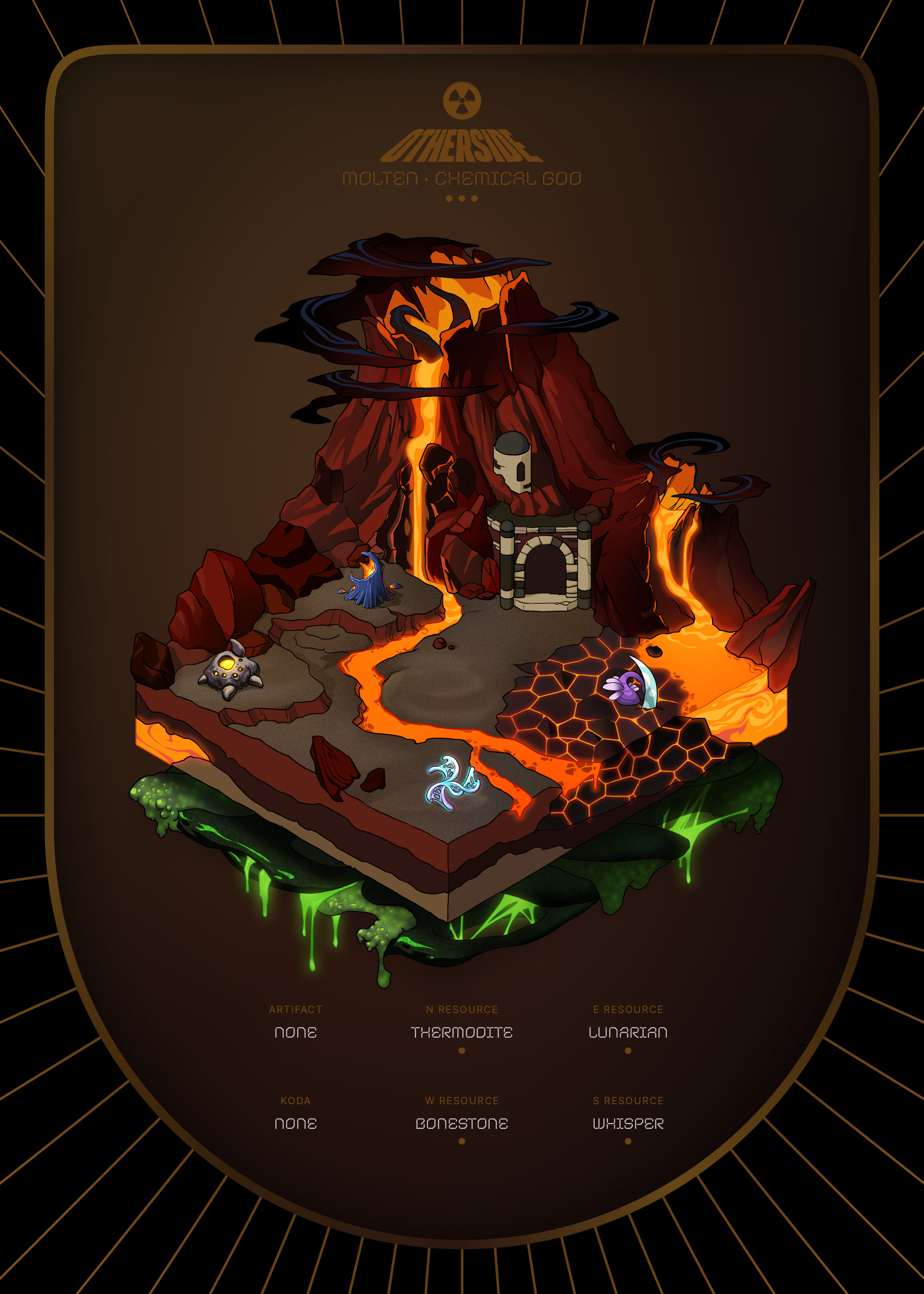 Otherdeed #23260 — Molten