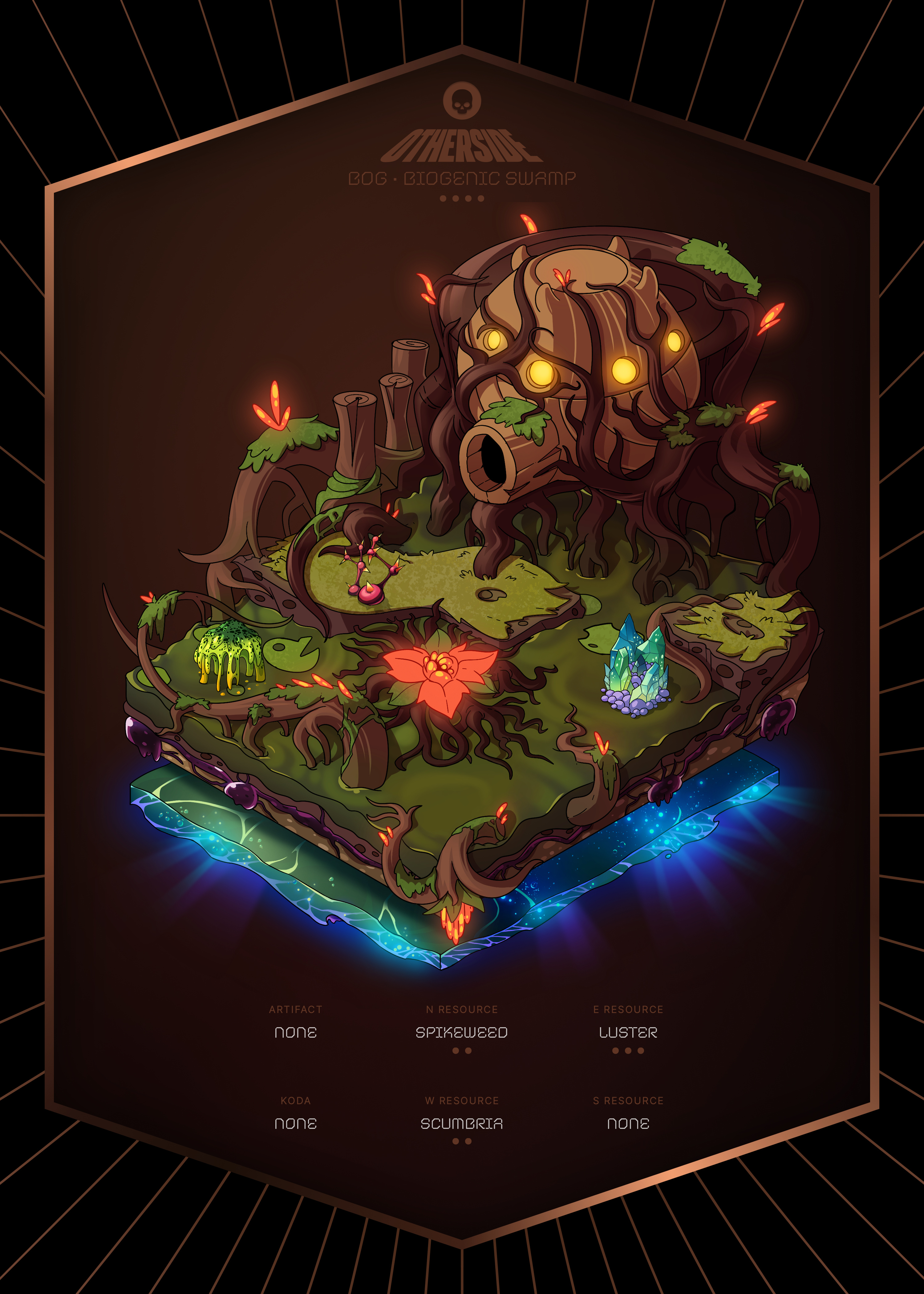 Otherdeed #9832 — Bog