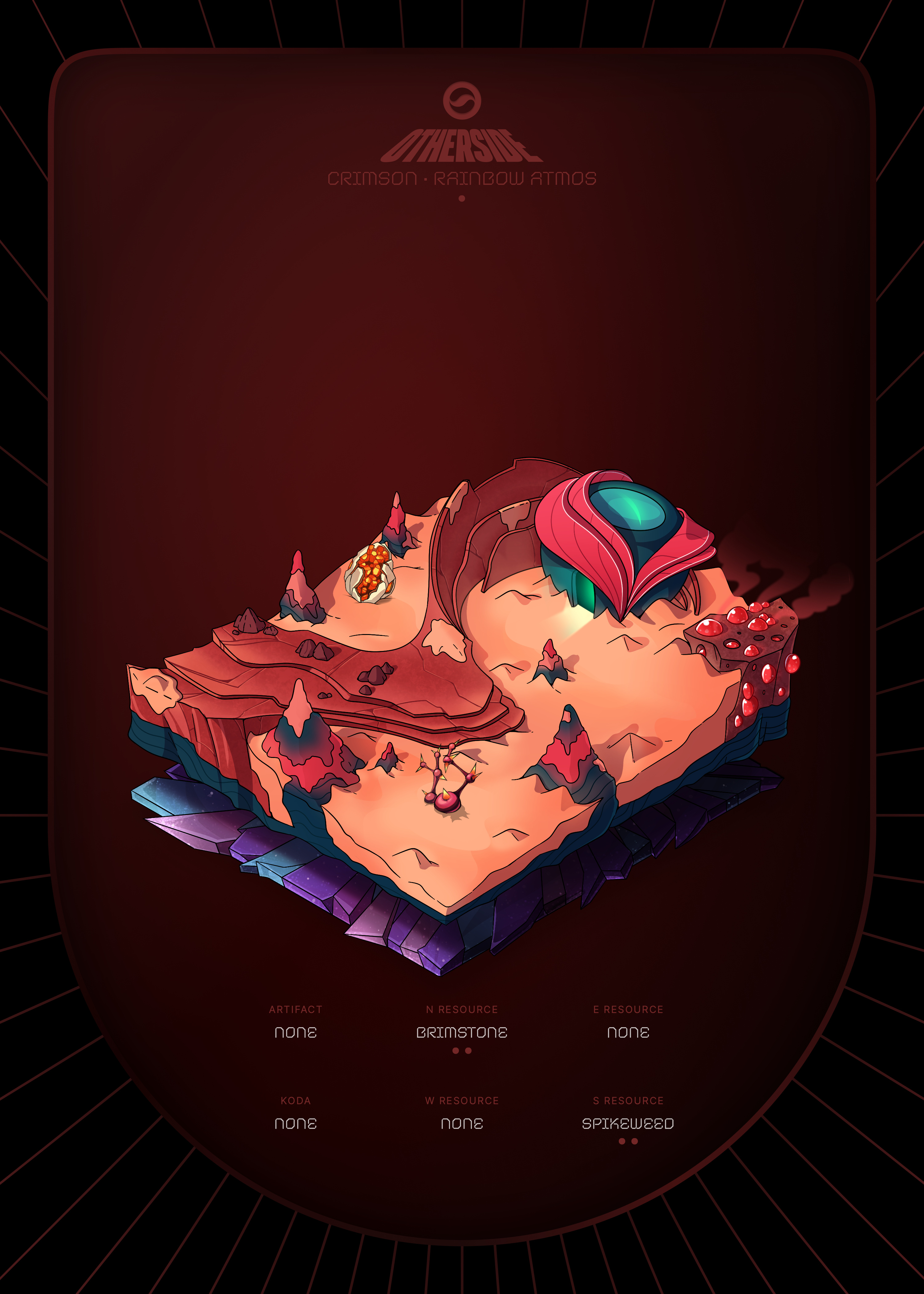 Otherdeed #65947 — Crimson