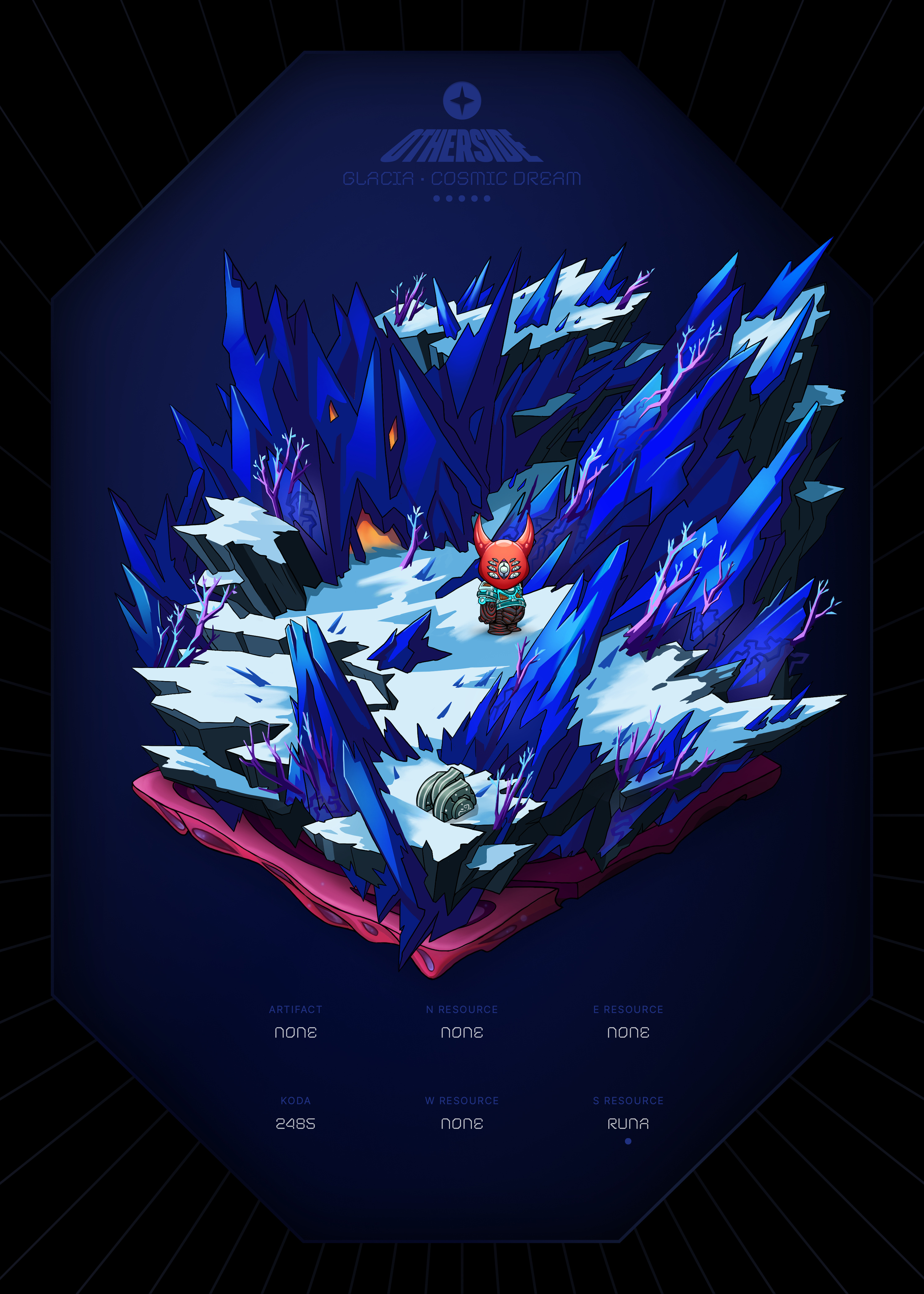 Otherdeed #92309 — Glacia