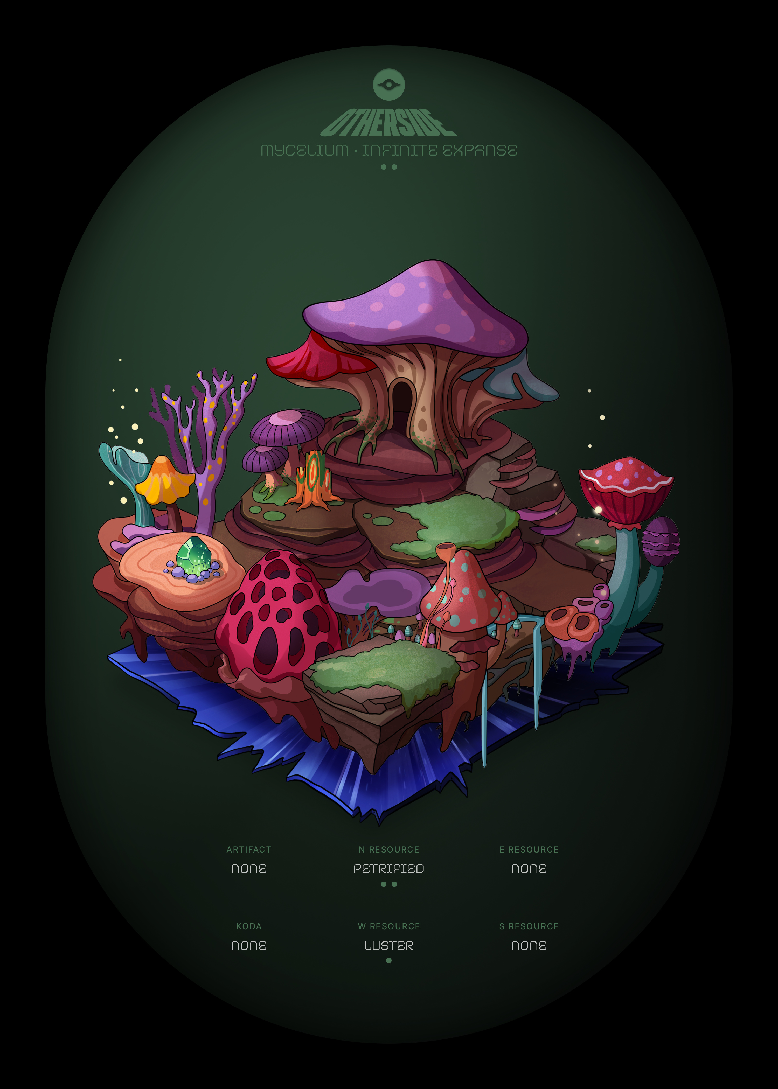 Otherdeed #64572 — Mycelium