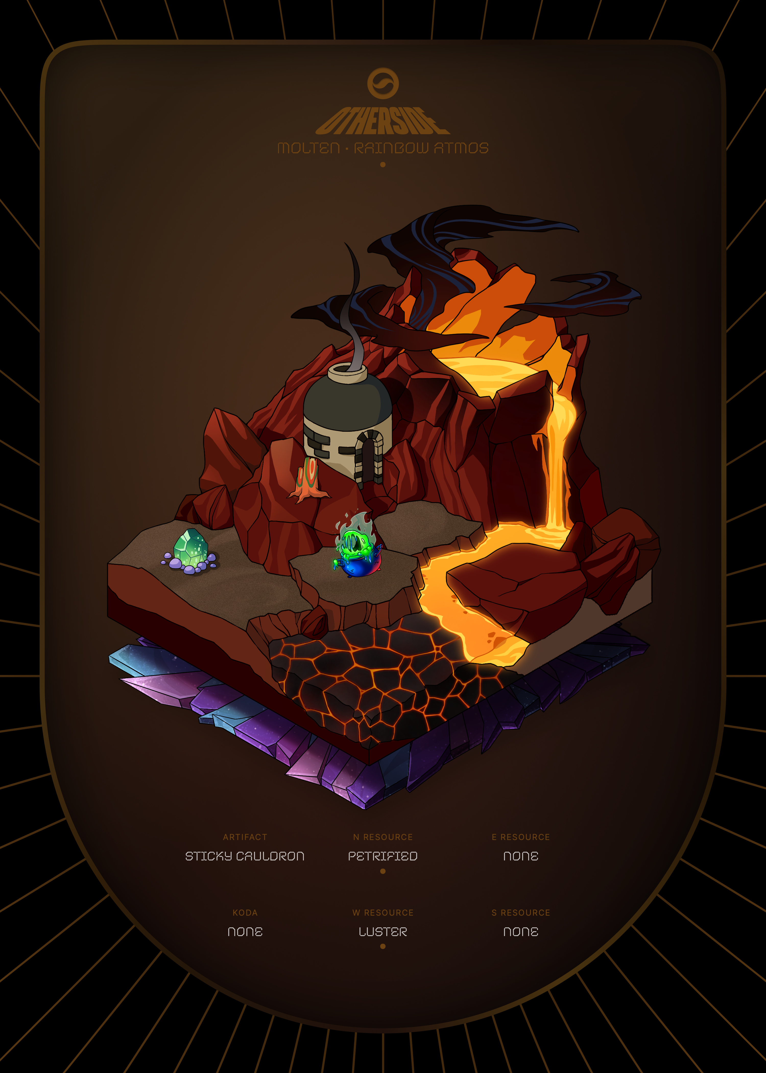 Otherdeed #74760 — Molten