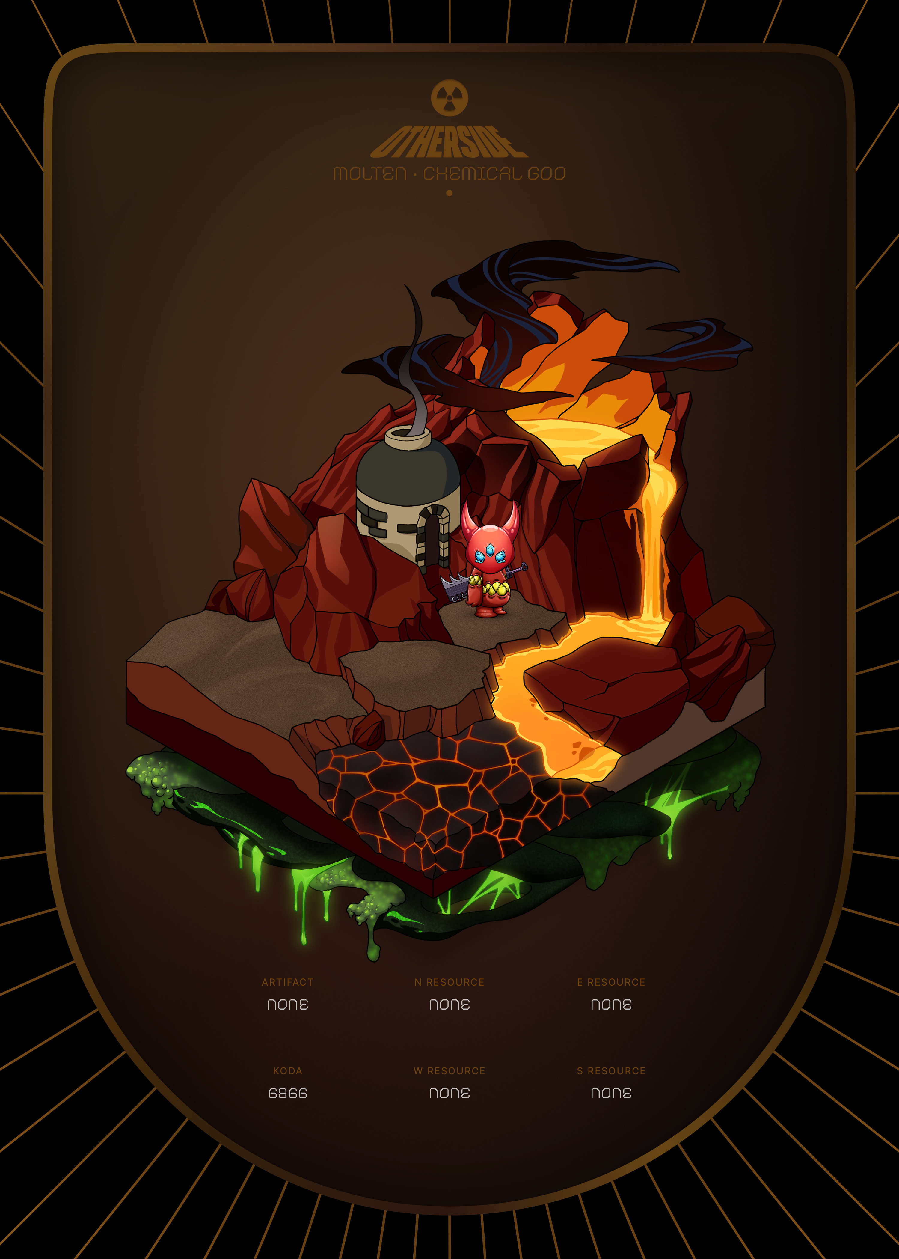 Otherdeed #15626 — Molten