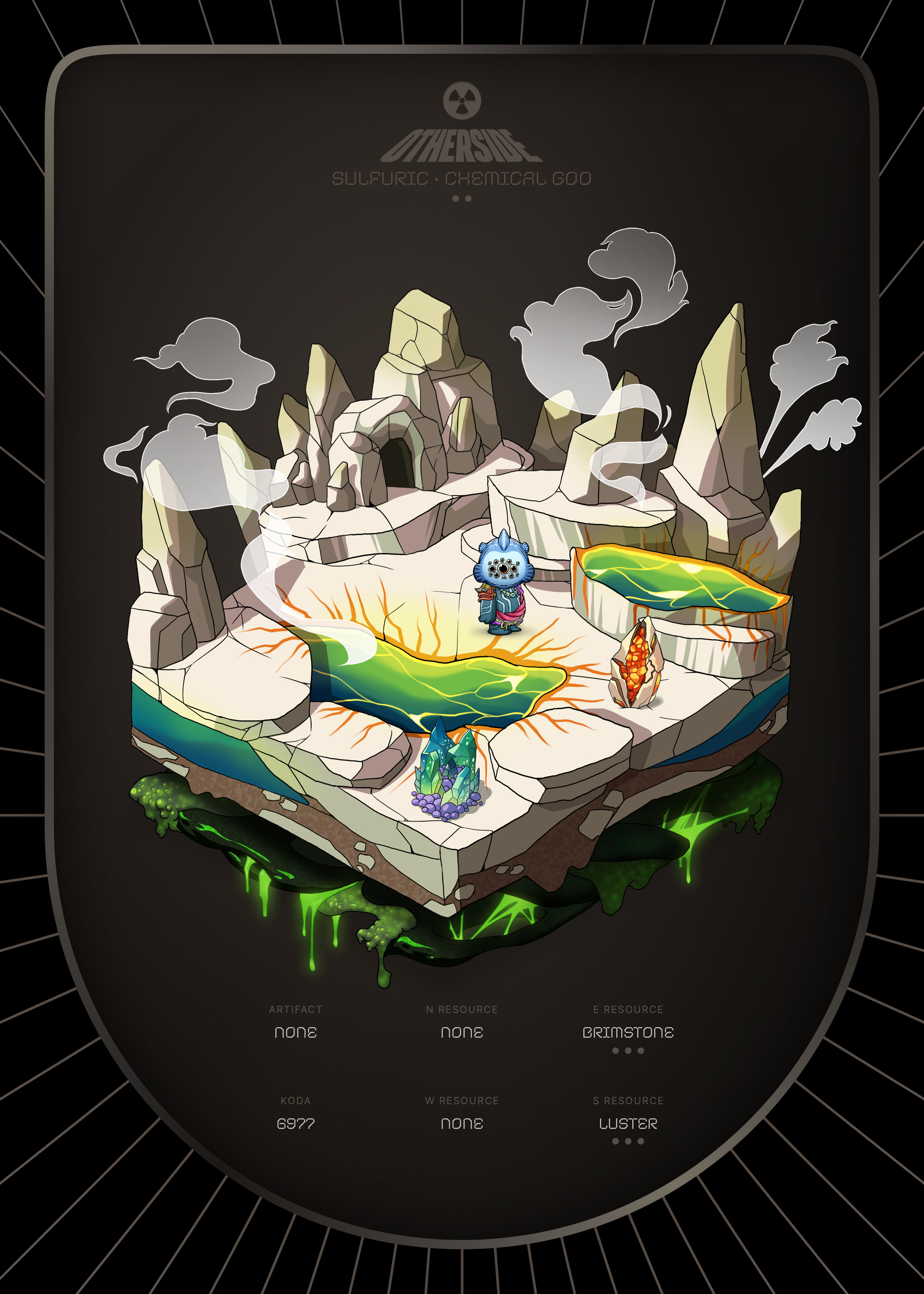 Otherdeed #22874 — Sulfuric