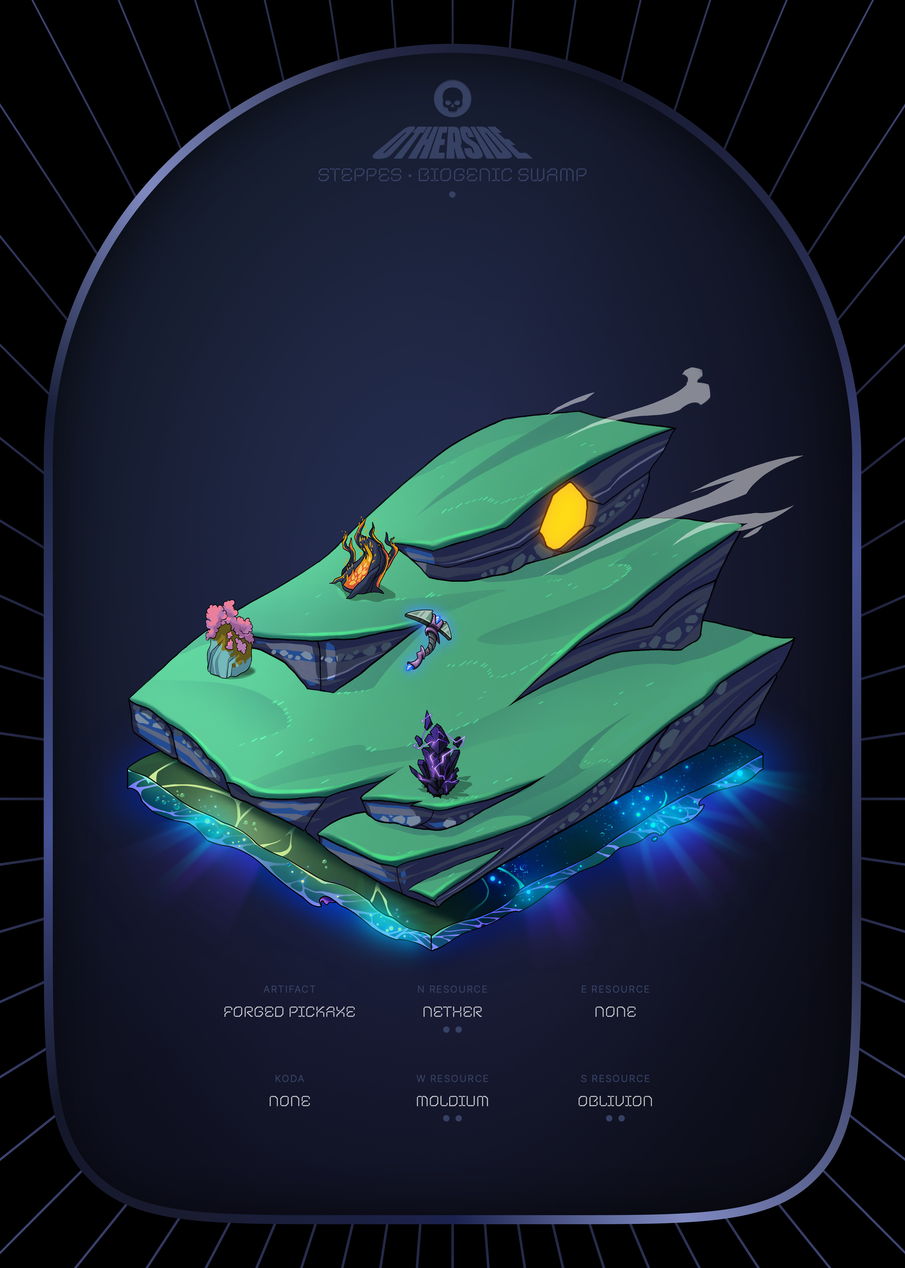 Otherdeed #3791 — Steppes