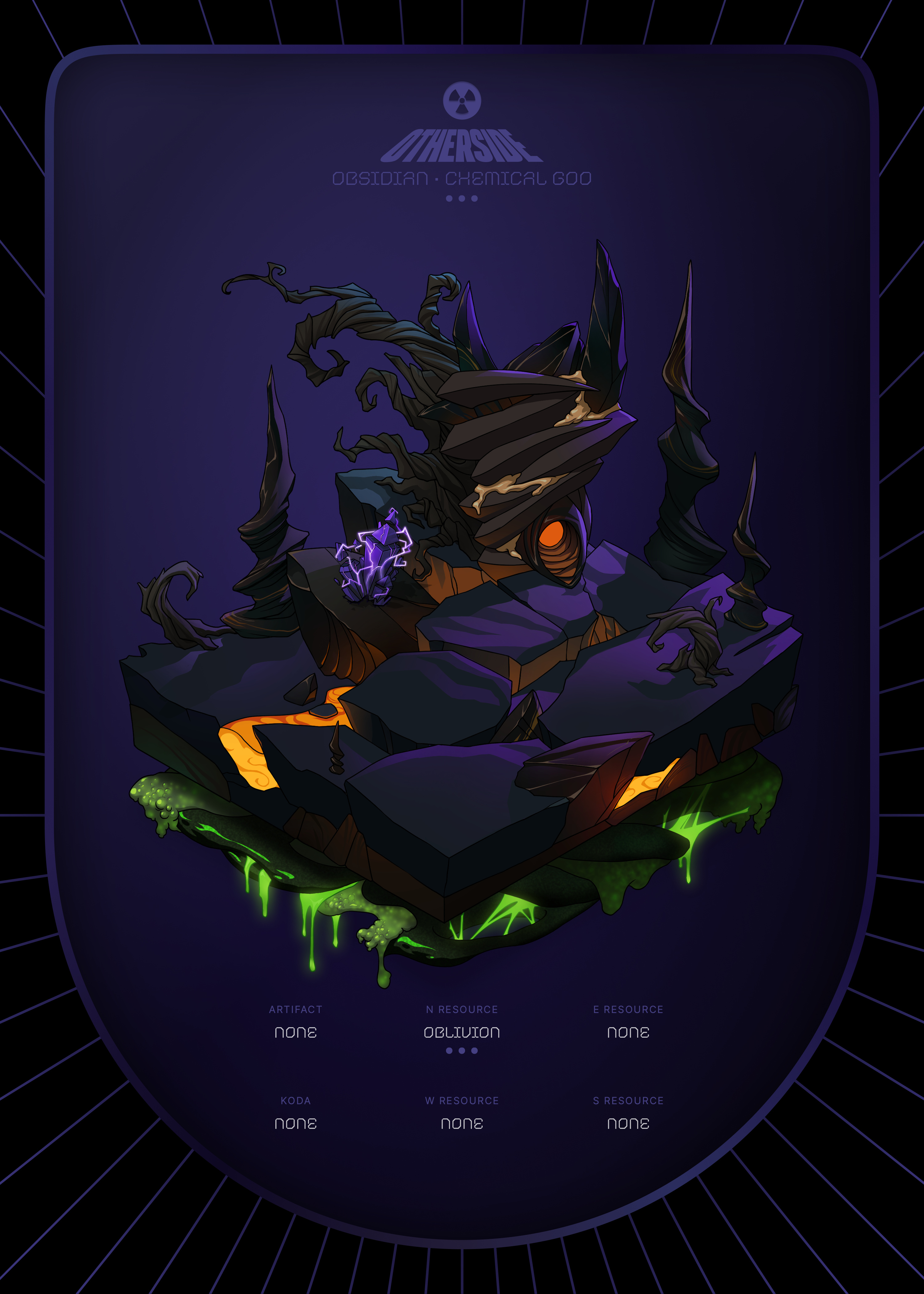 Otherdeed #12720 — Obsidian