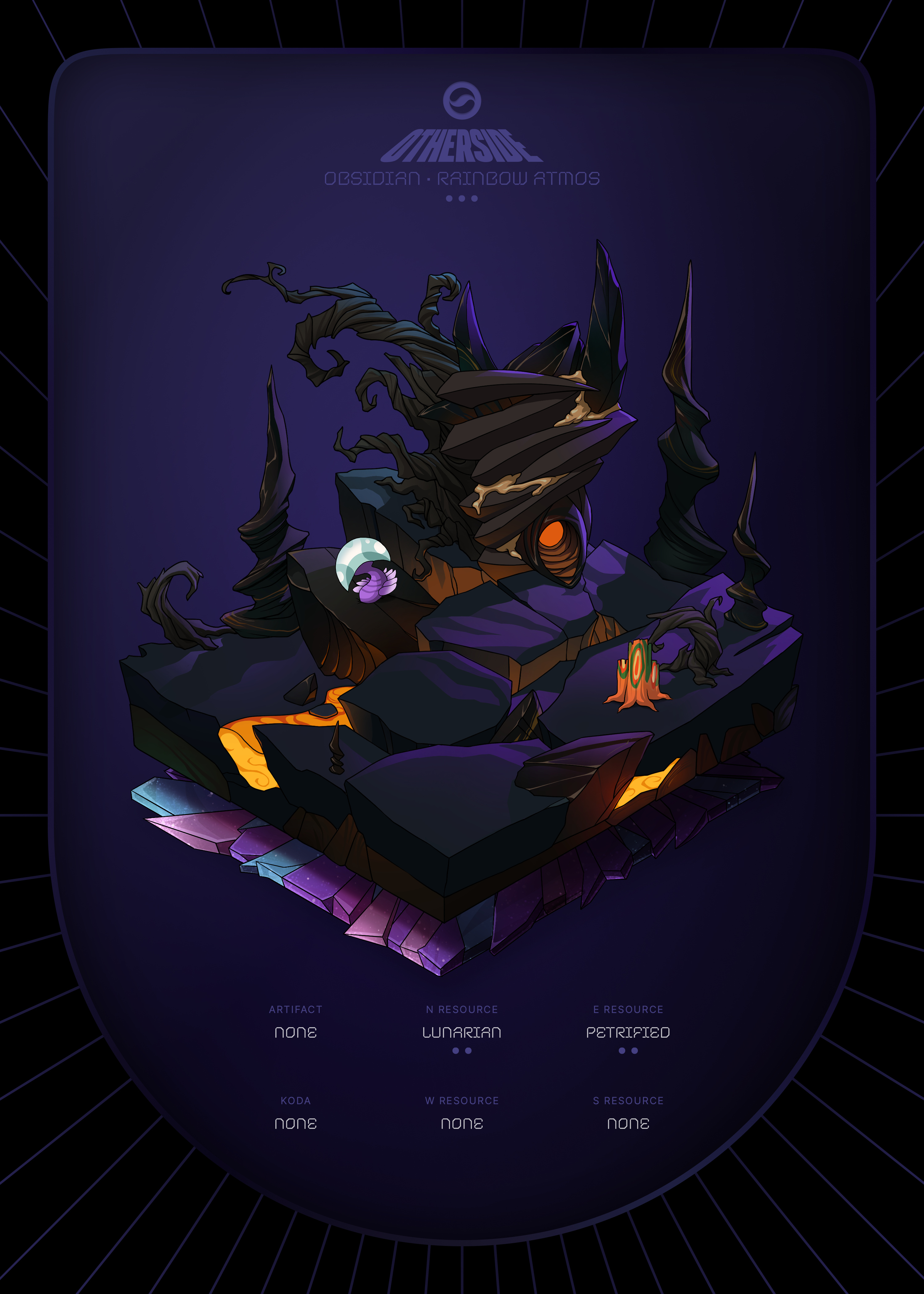 Otherdeed #73314 — Obsidian