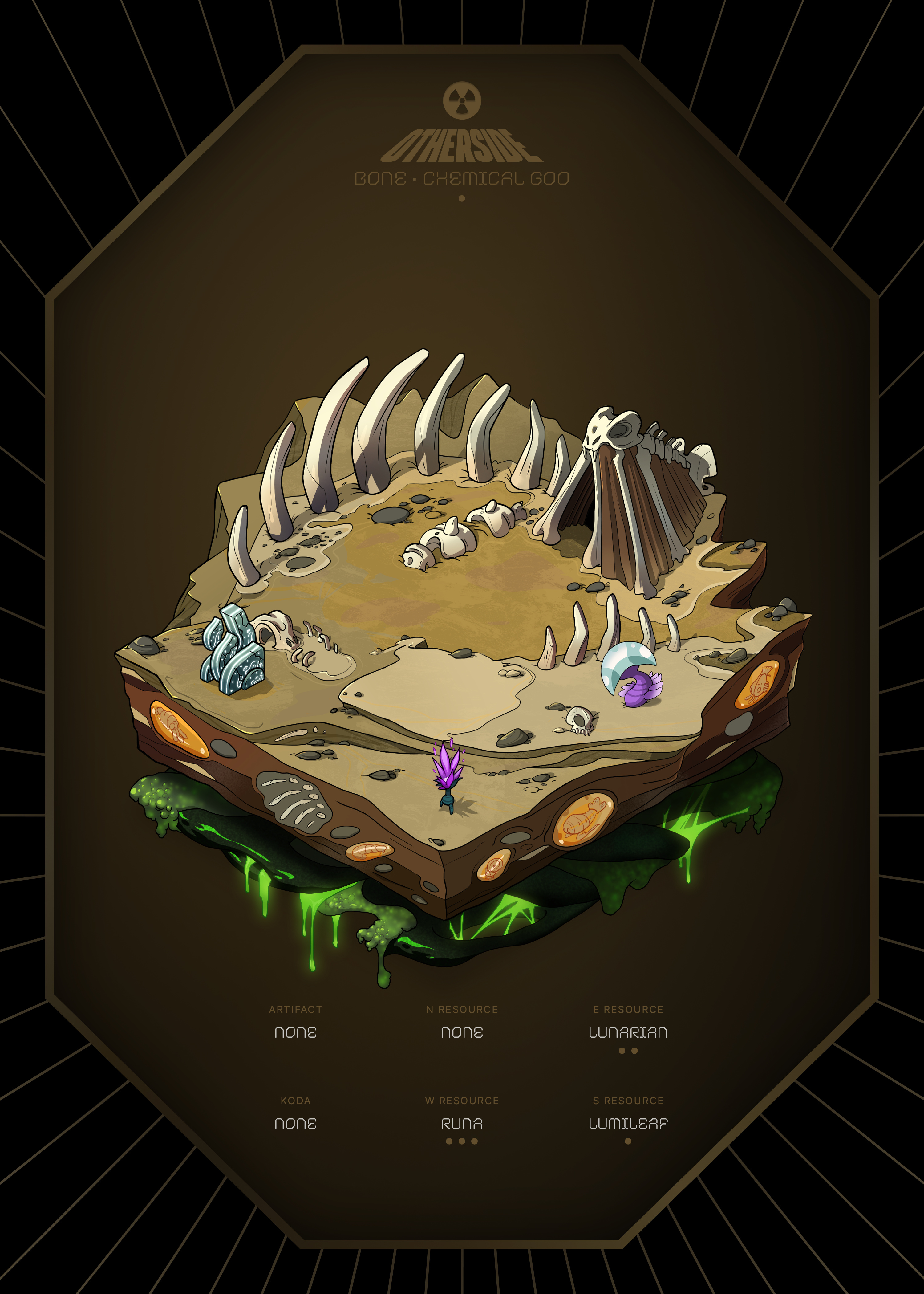 Otherdeed #16426 — Bone