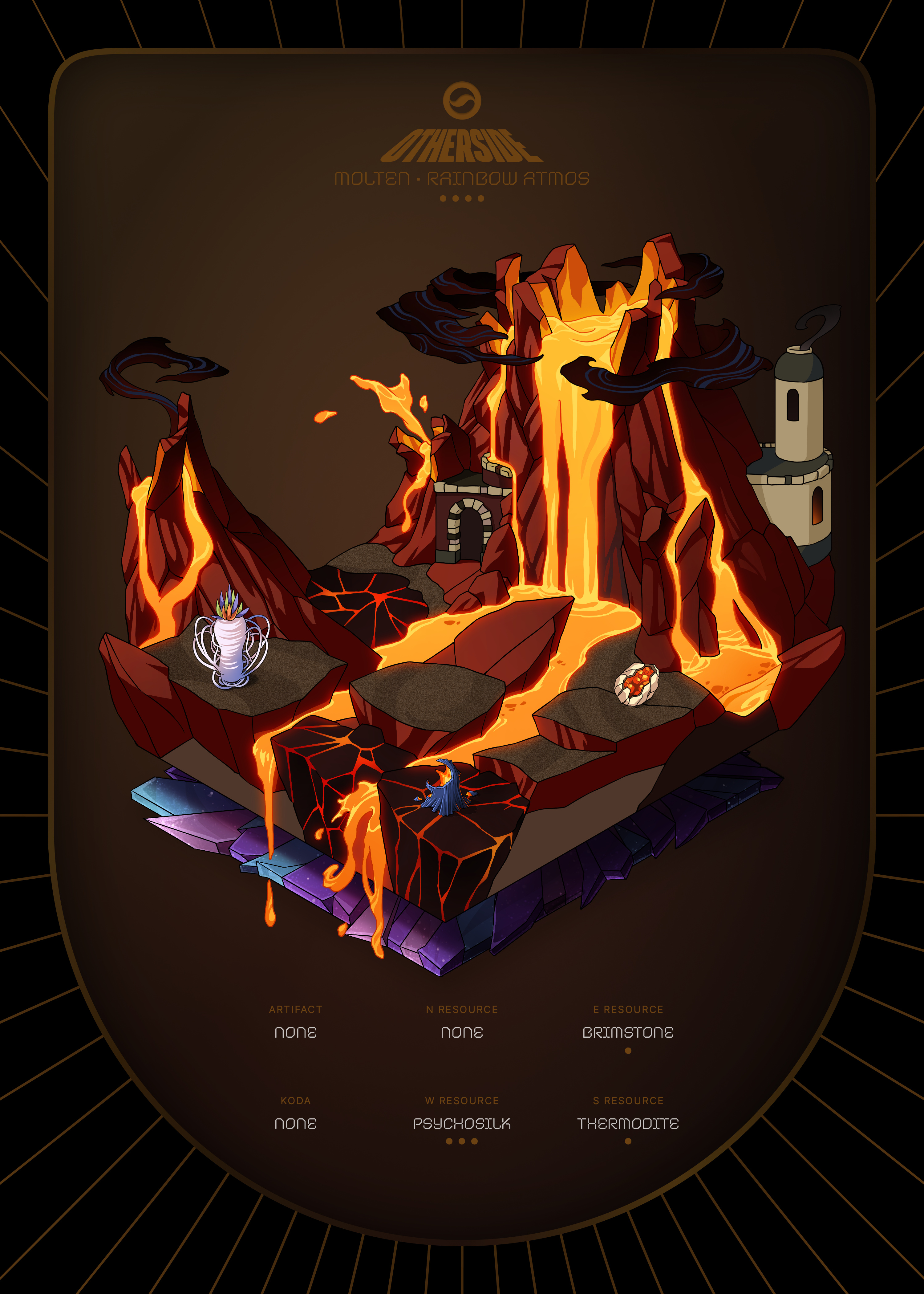 Otherdeed #79144 — Molten