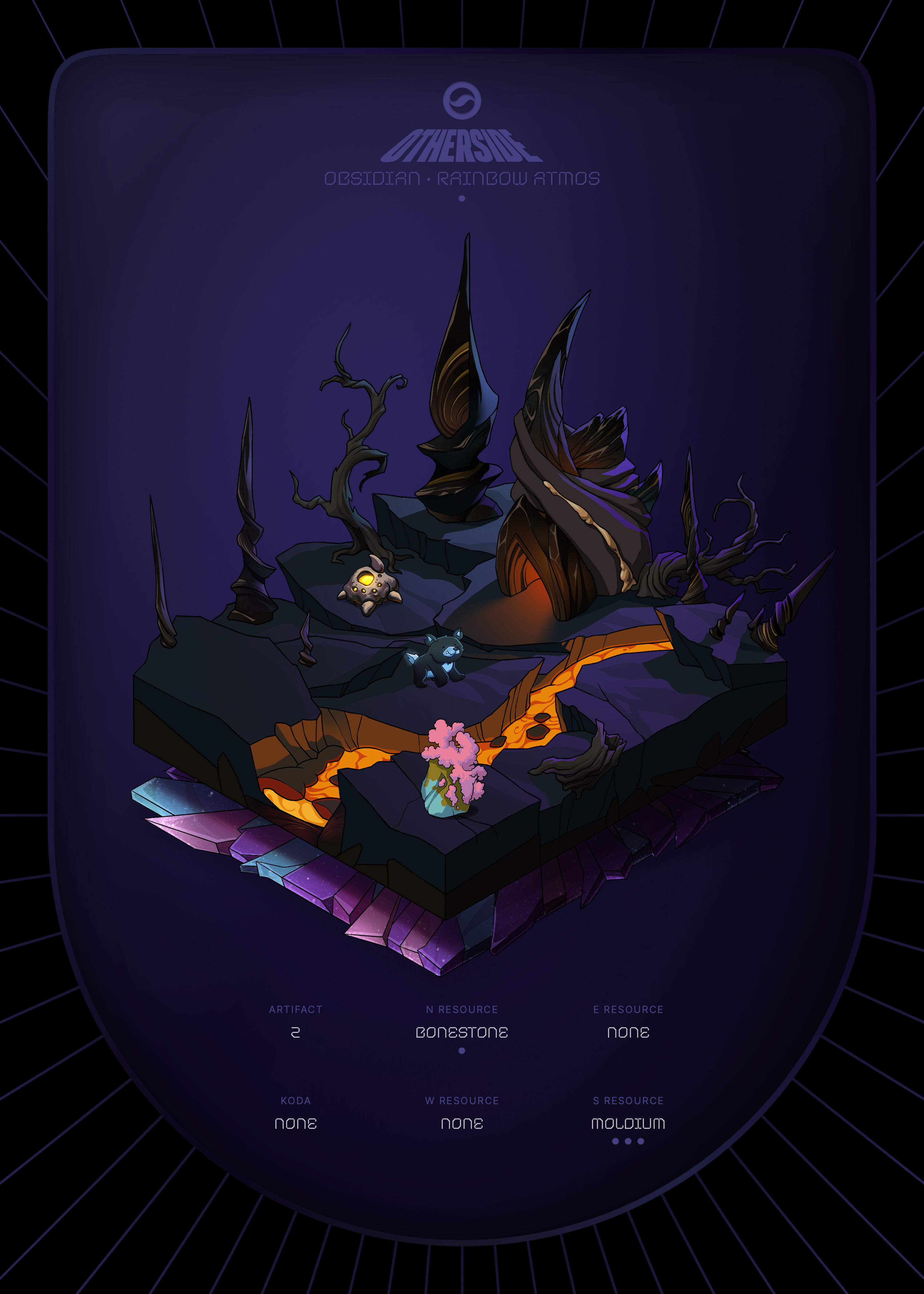 Otherdeed #78932 — Obsidian