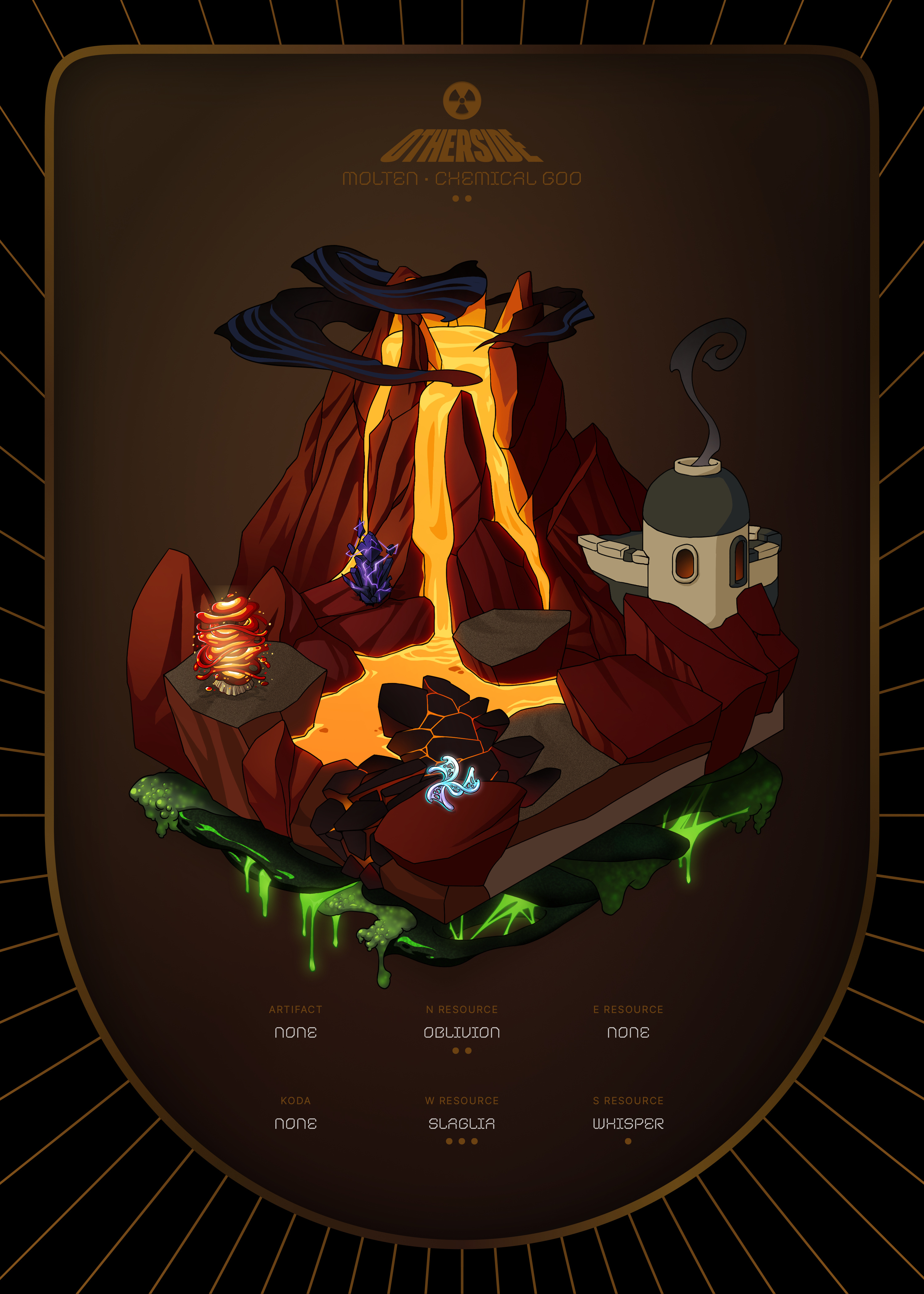 Otherdeed #25467 — Molten