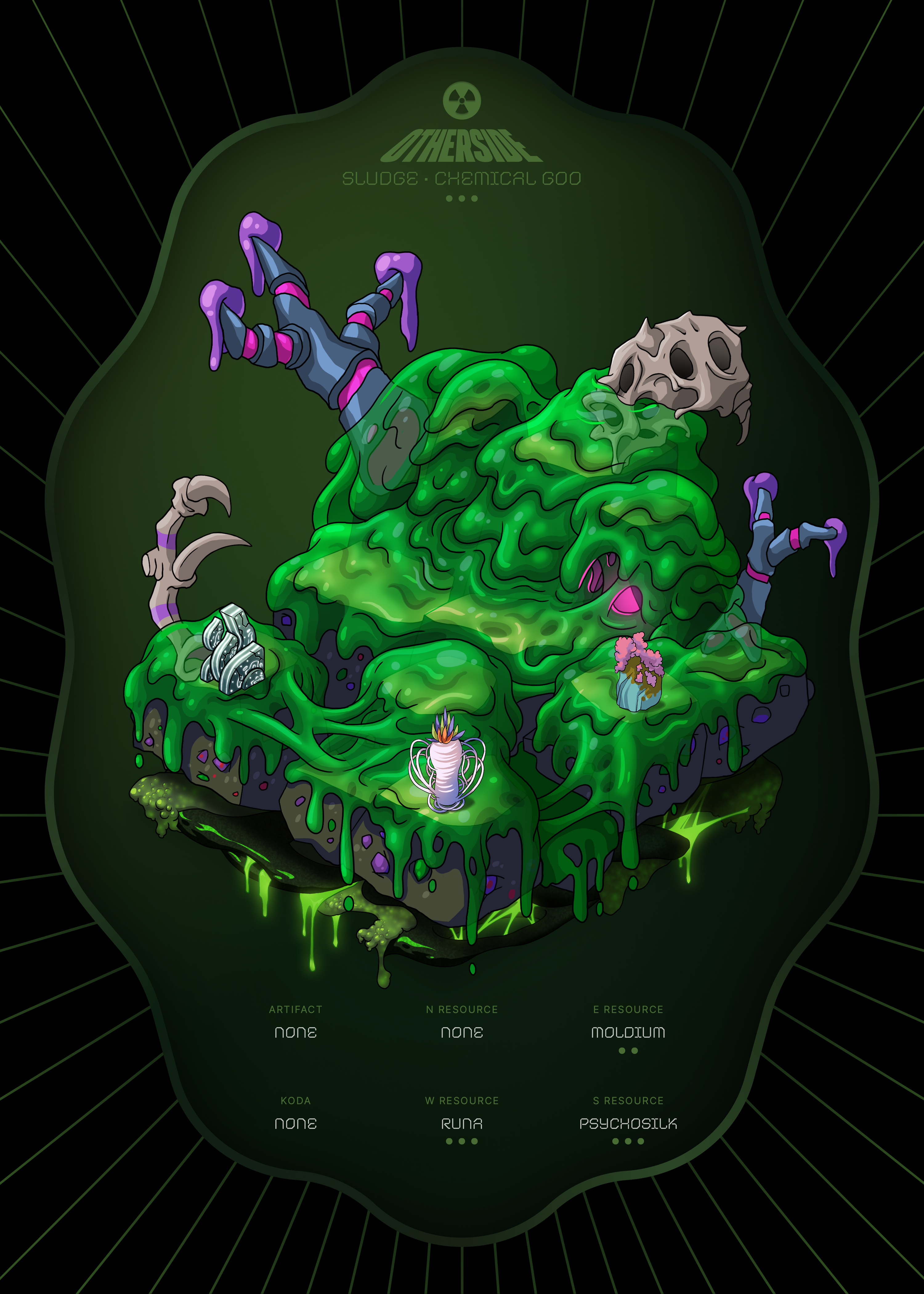 Otherdeed #20469 — Sludge