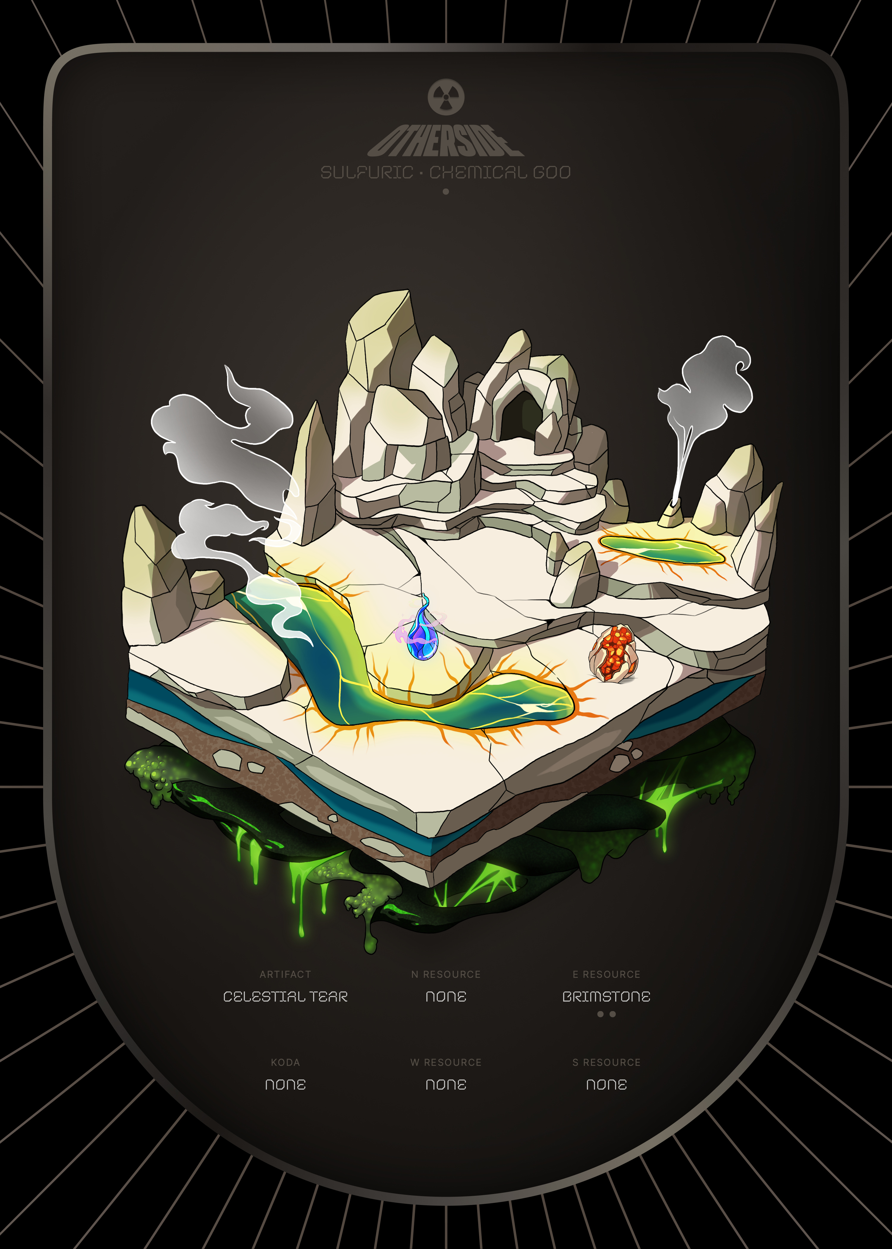 Otherdeed #12396 — Sulfuric