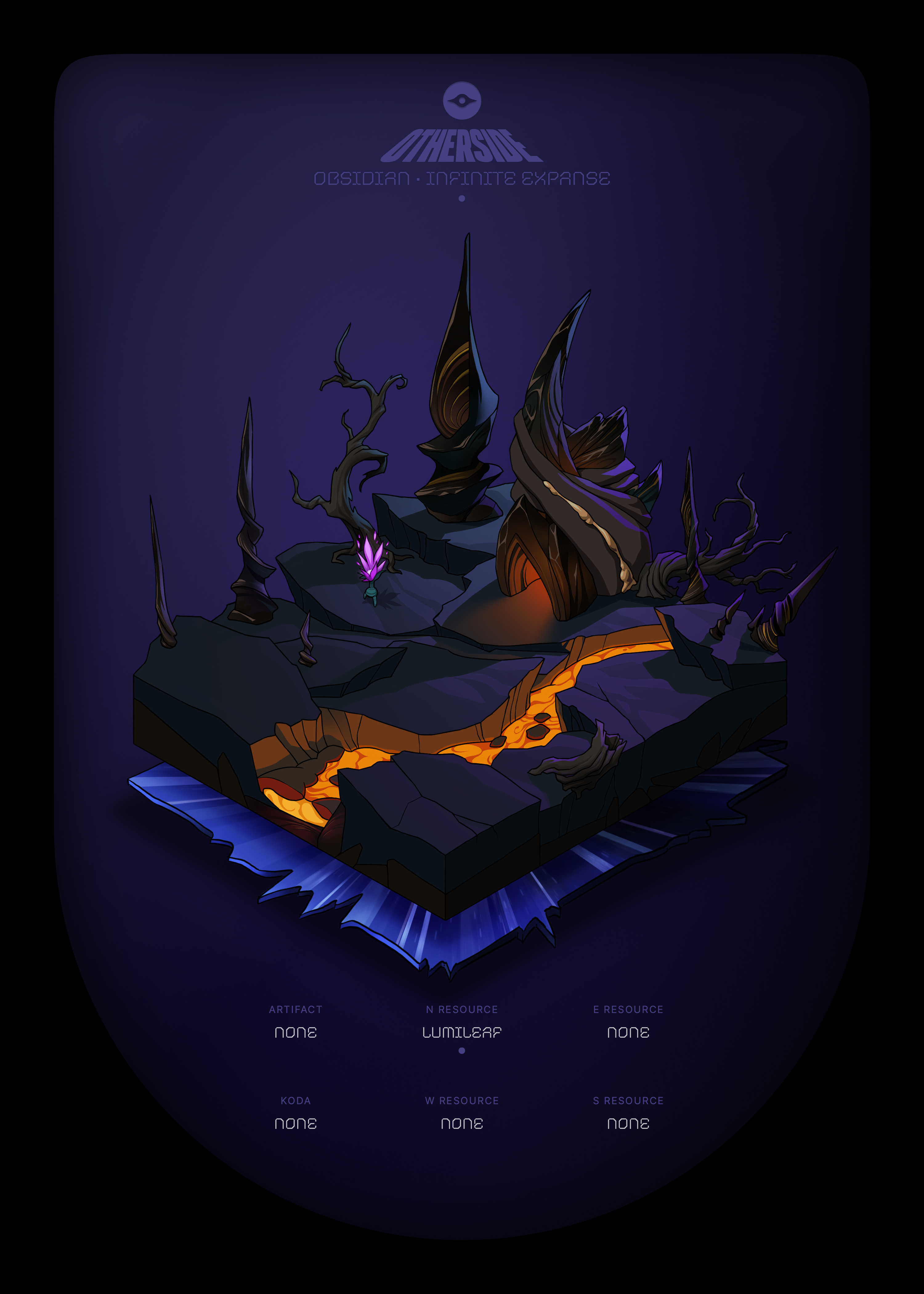 Otherdeed #41461 — Obsidian