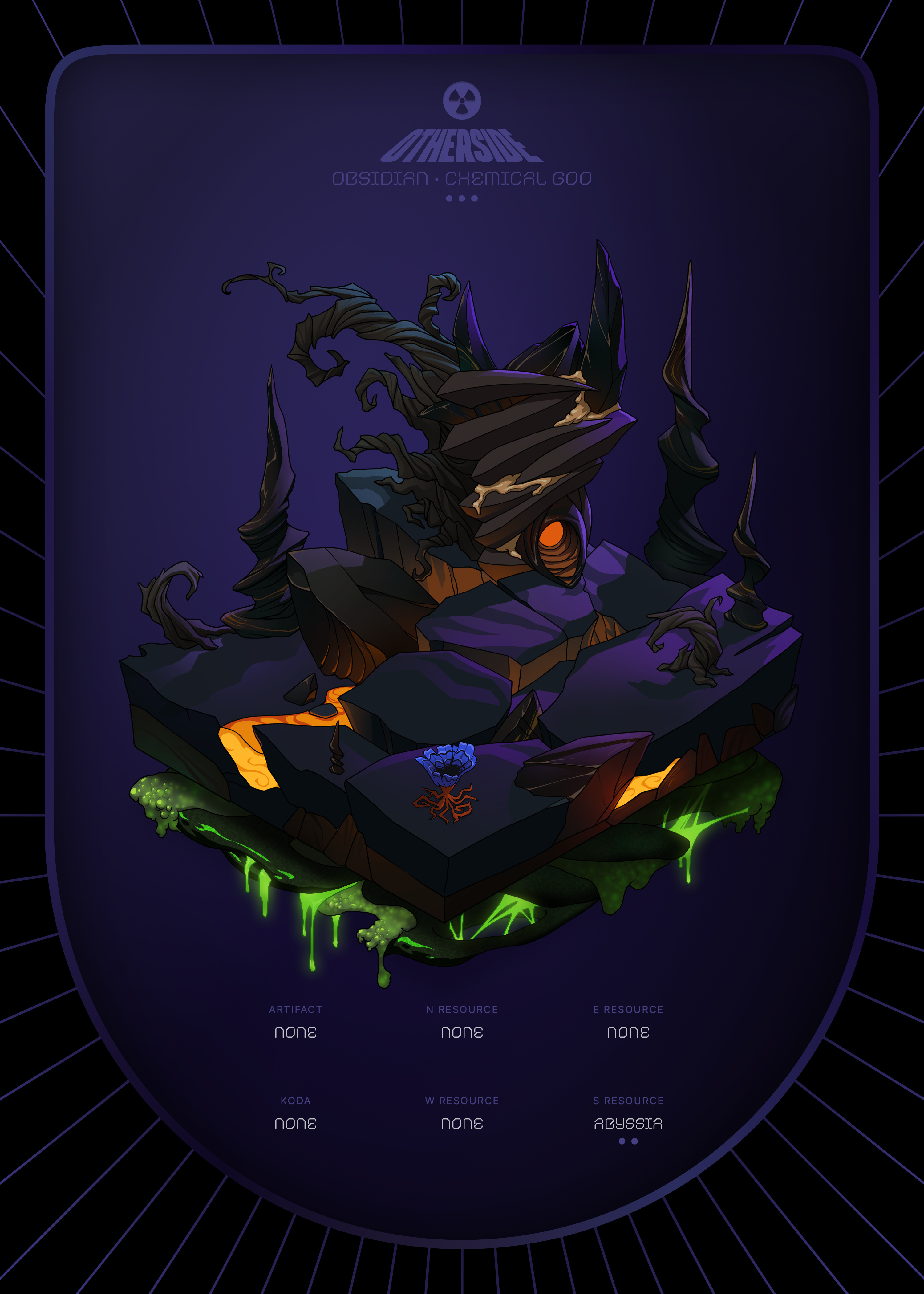 Otherdeed #21365 — Obsidian